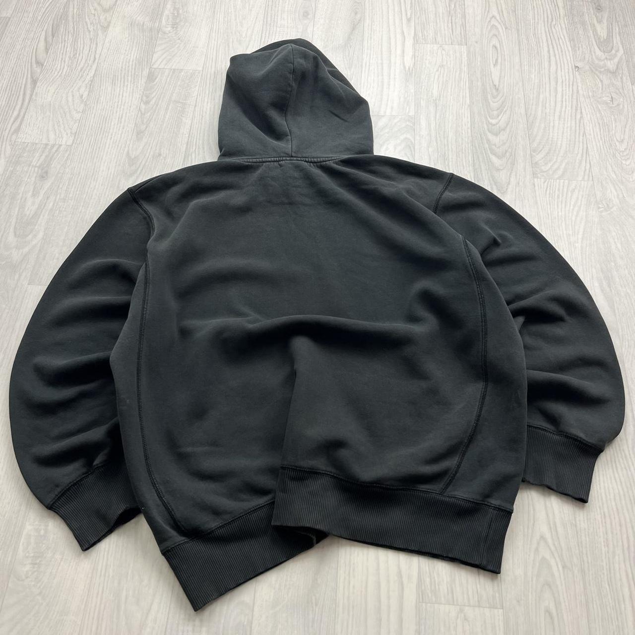 VINTAGE Y2K NIKE ZIP UP HOODIE BLACK