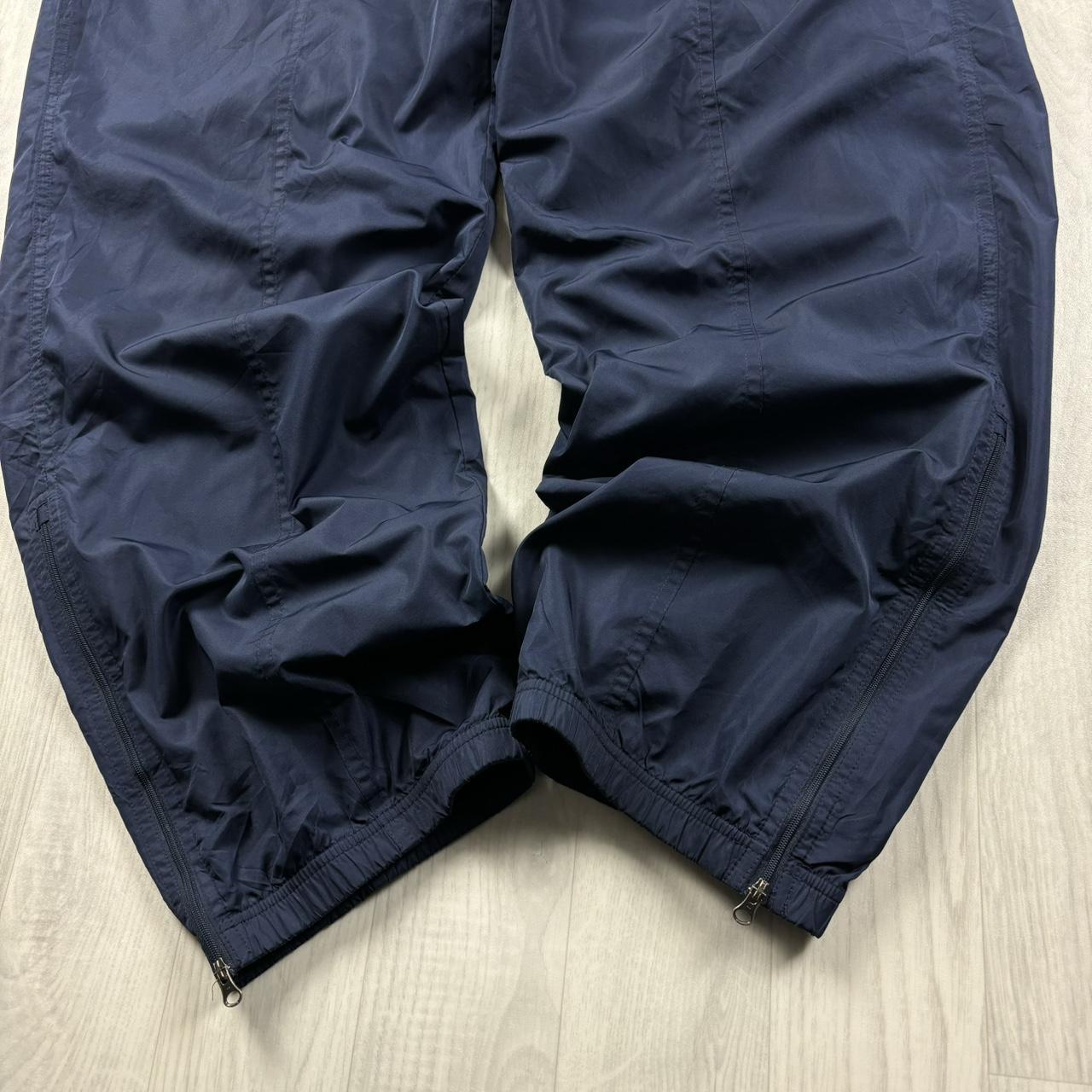 VINTAGE Y2K POLO SPORT RALPH LAUREN BAGGY TRACKSUIT BOTTOMS NAVY