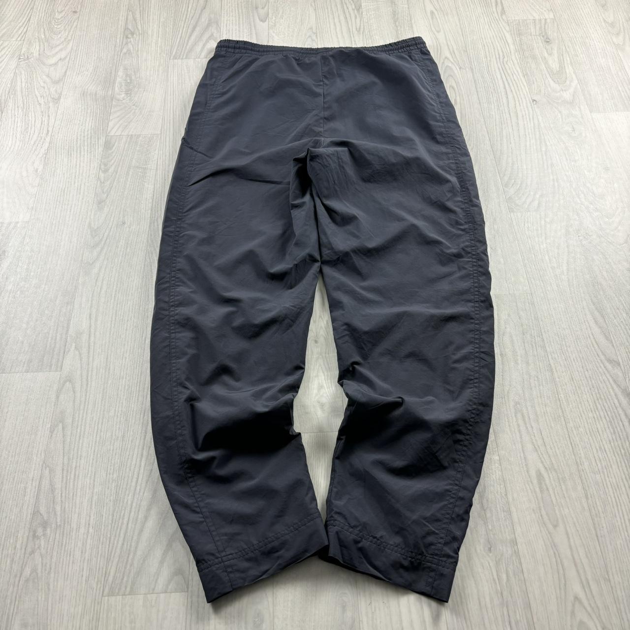 VINTAGE Y2K ADIDAS STRAIGHT LEG TRACKSUIT BOTTOMS NAVY