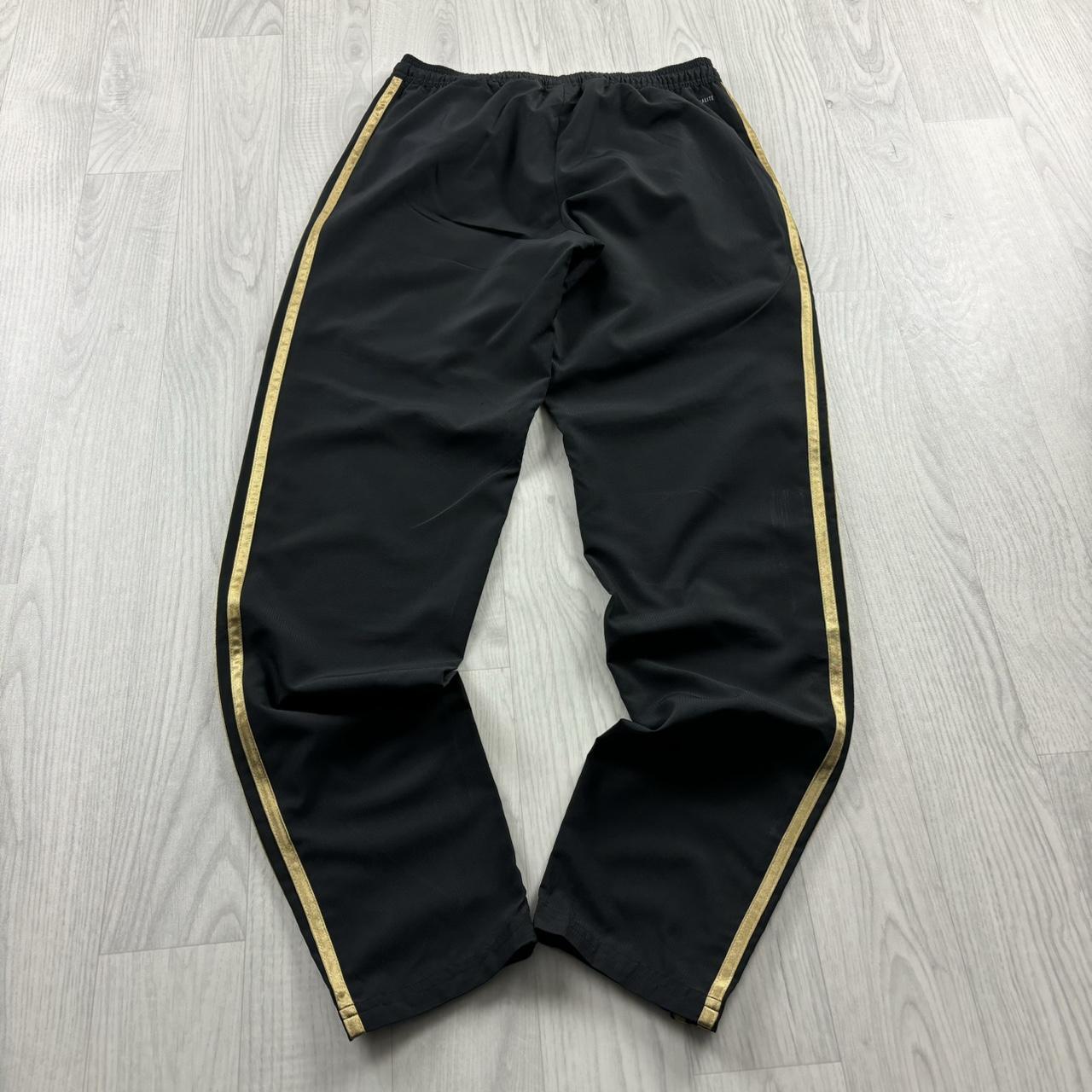 ADIDAS REAL MADRID TRACKSUIT BOTTOMS BLACK