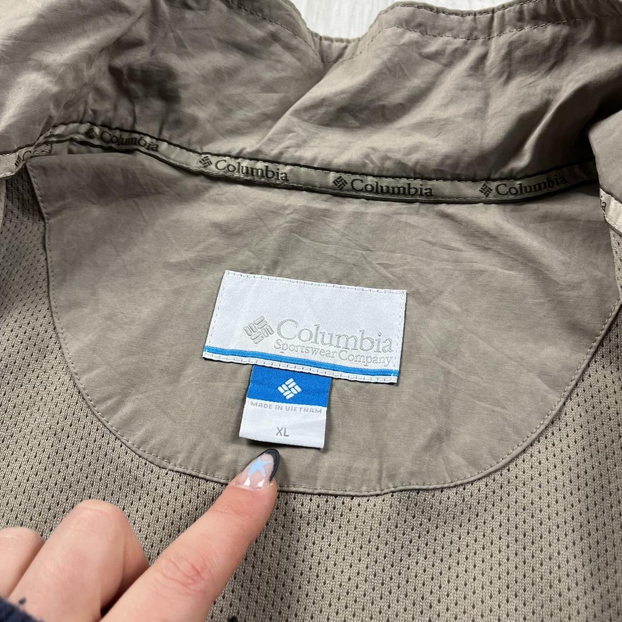 VINTAGE 00s COLUMBIA LIGHTWEIGHT JACKET BEIGE