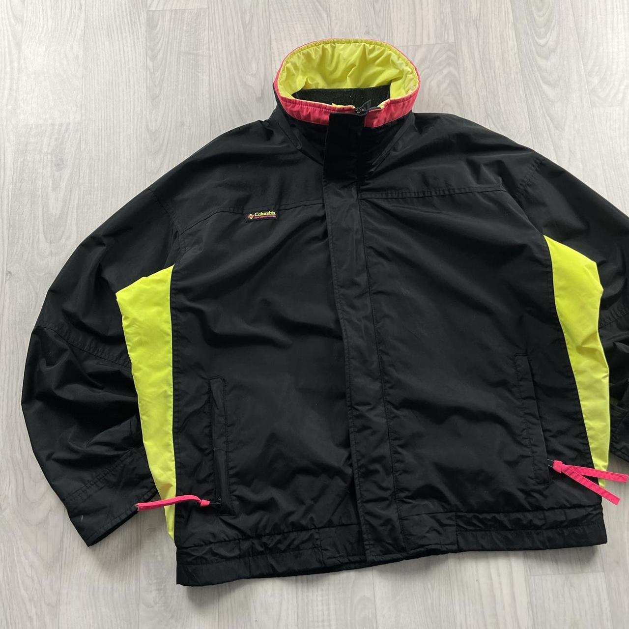 VINTAGE 00s COLUMBIA TECHNICAL JACKET BLACK