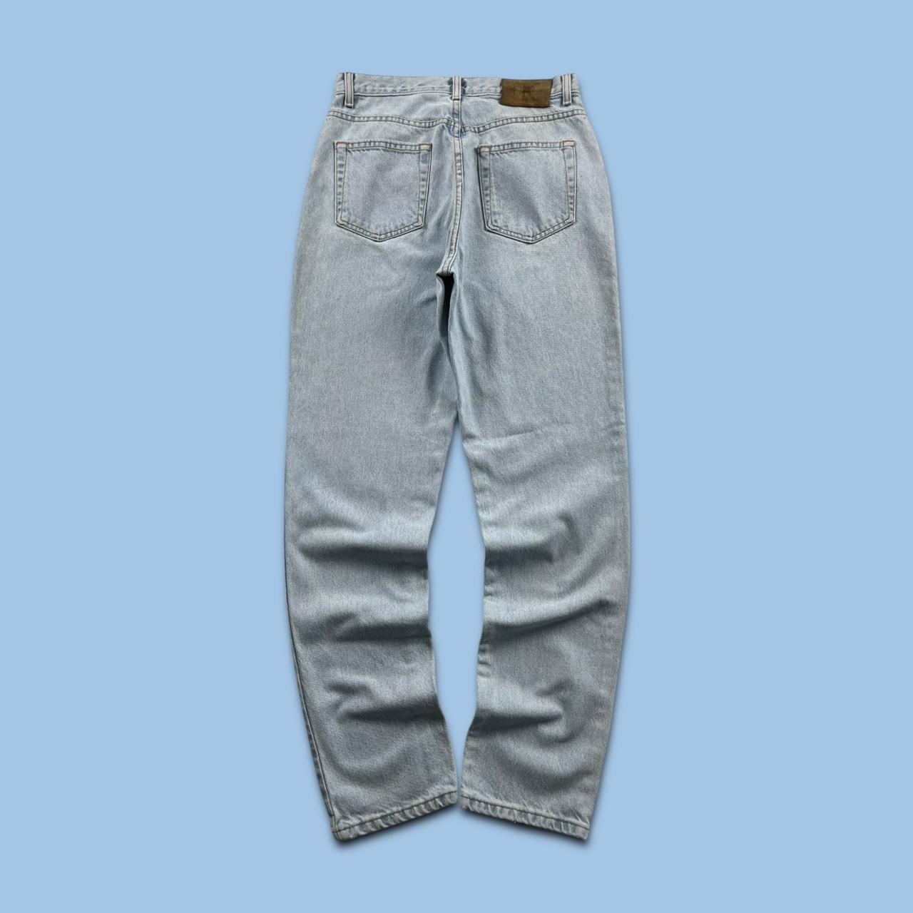 VINTAGE Y2K CALVIN KLEIN TAPERED JEANS LIGHT BLUE
