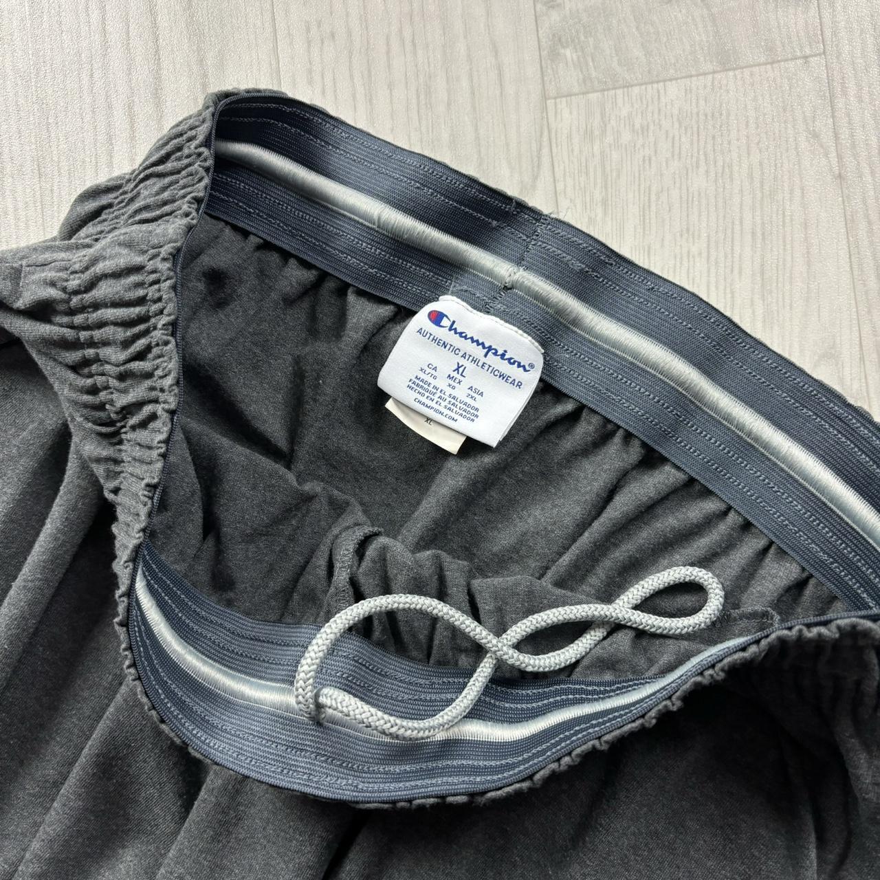 VINTAGE 00s CHAMPION BAGGY LIGHTWEIGHT SWEATPANTS GREY