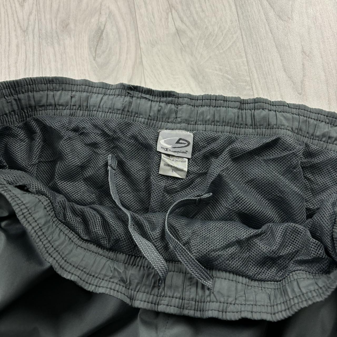 VINTAGE Y2K CHAMPION BAGGY TRACKSUIT BOTTOMS GREY
