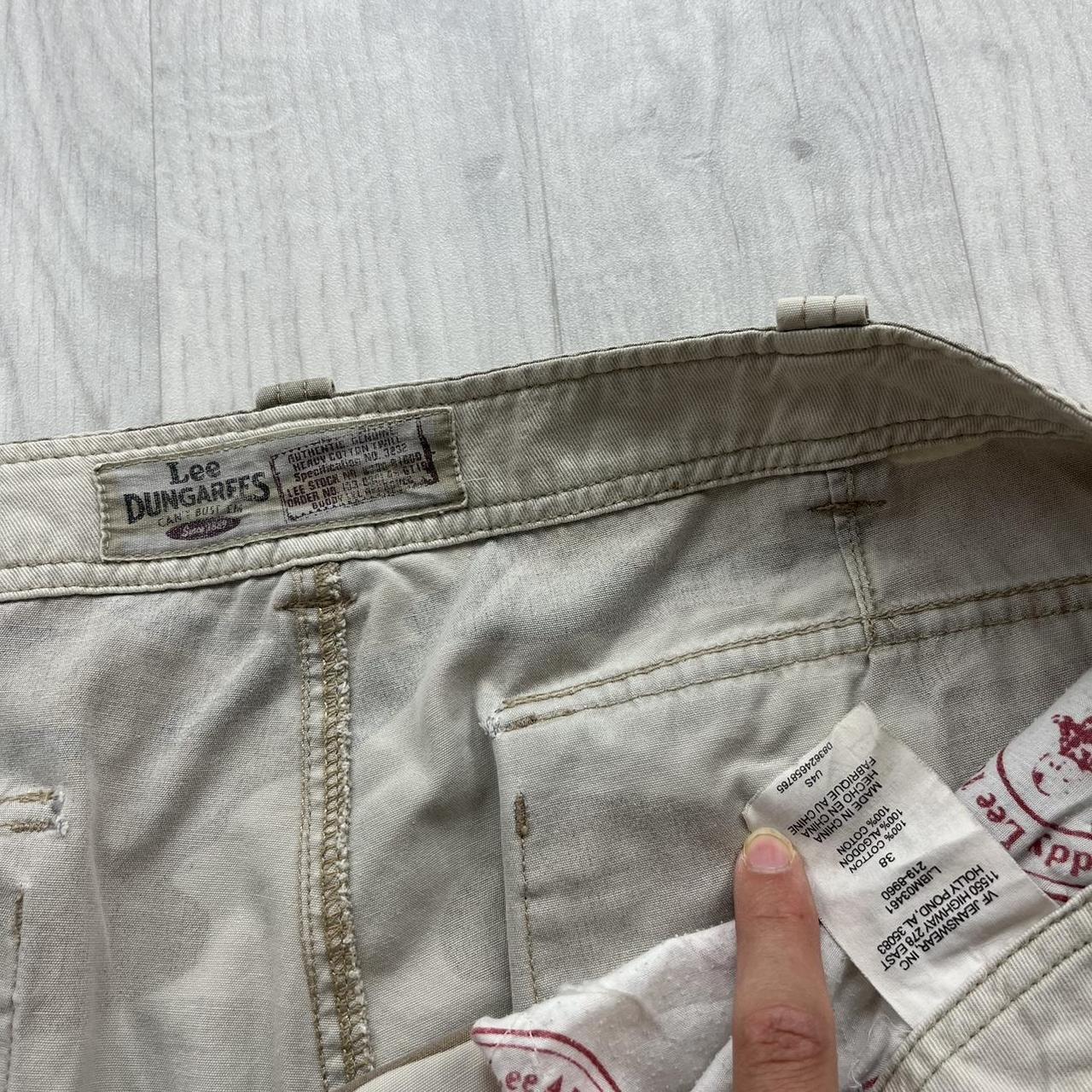 VINTAGE Y2K LEE BAGGY CAMO CARGO SHORTS