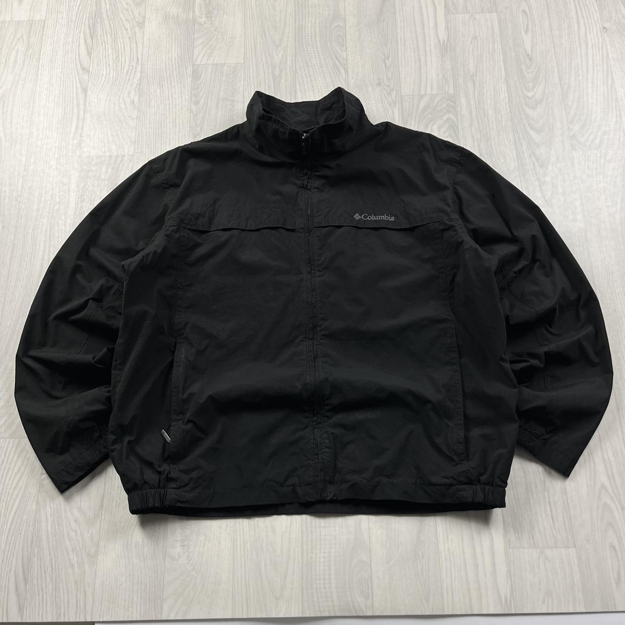 VINTAGE 00s COLUMBIA TECHNICAL LIGHTWEIGHT JACKET BLACK