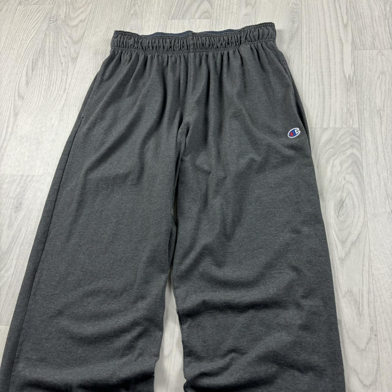 VINTAGE 00s CHAMPION BAGGY LIGHTWEIGHT SWEATPANTS GREY