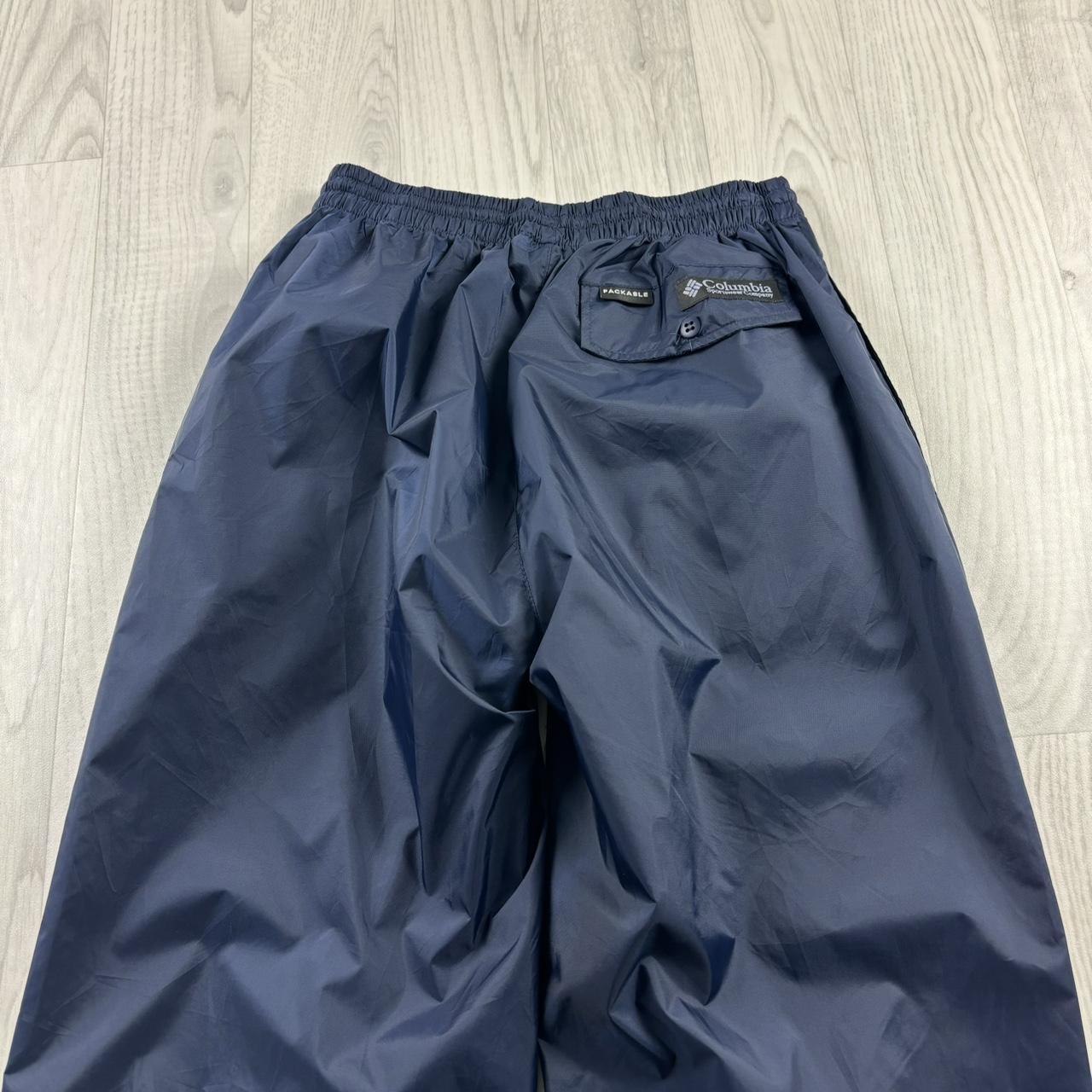 VINTAGE Y2K COLUMBIA BAGGY TRACKSUIT BOTTOMS NAVY