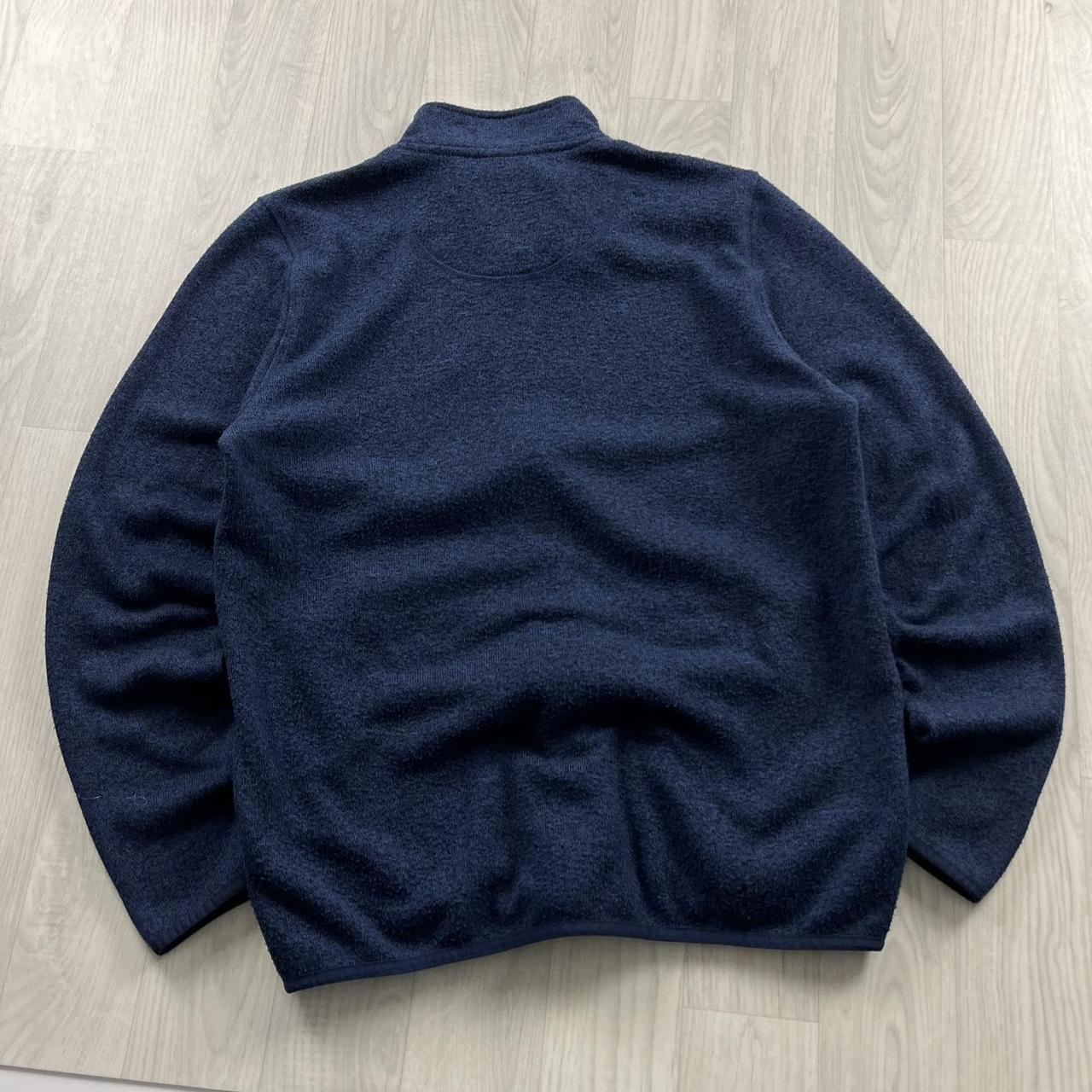VINTAGE Y2K NFL PATRIOTS ZIP UP FLEECE NAVY