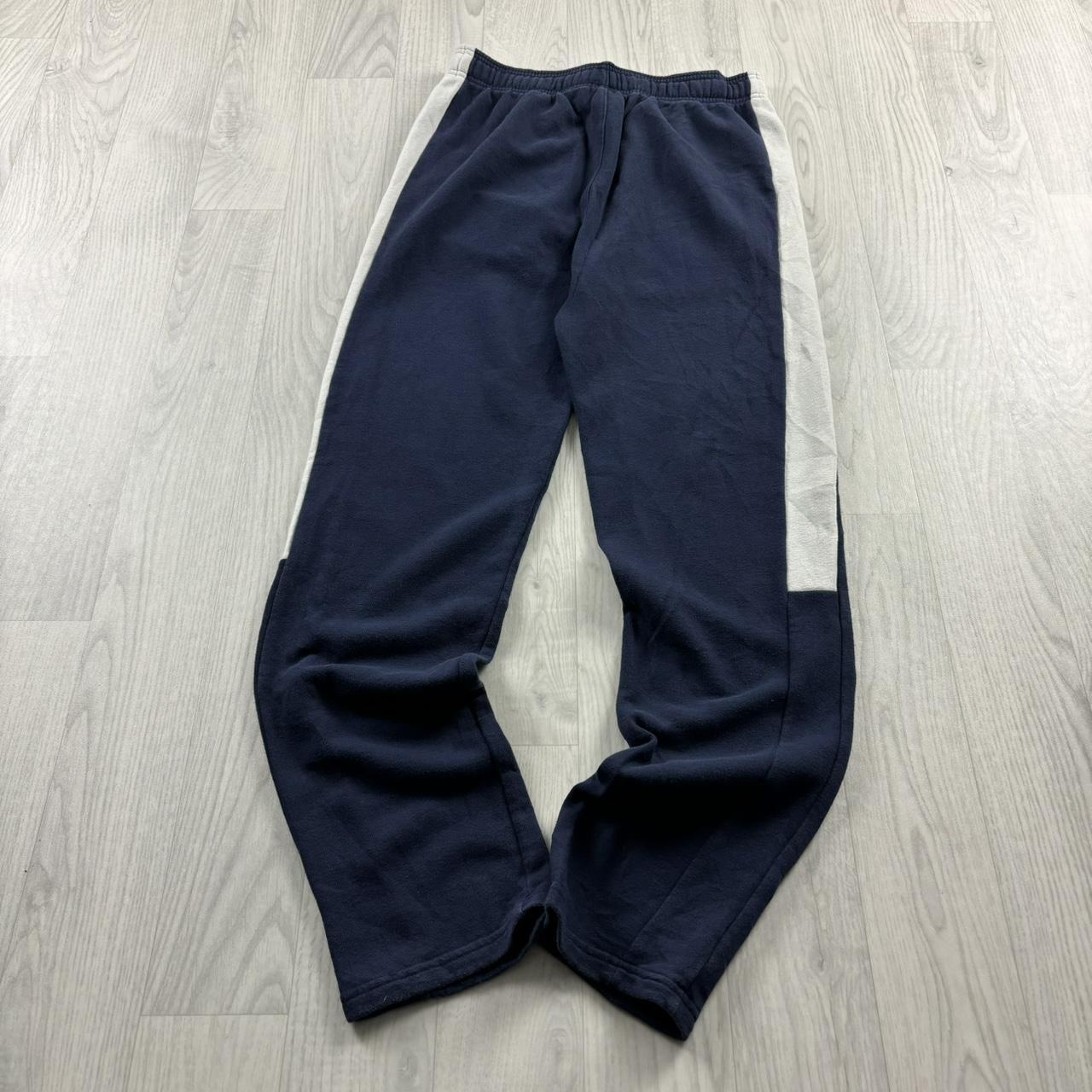 PUMA STRAIGHT LEG COTTON SWEATPANTS NAVY