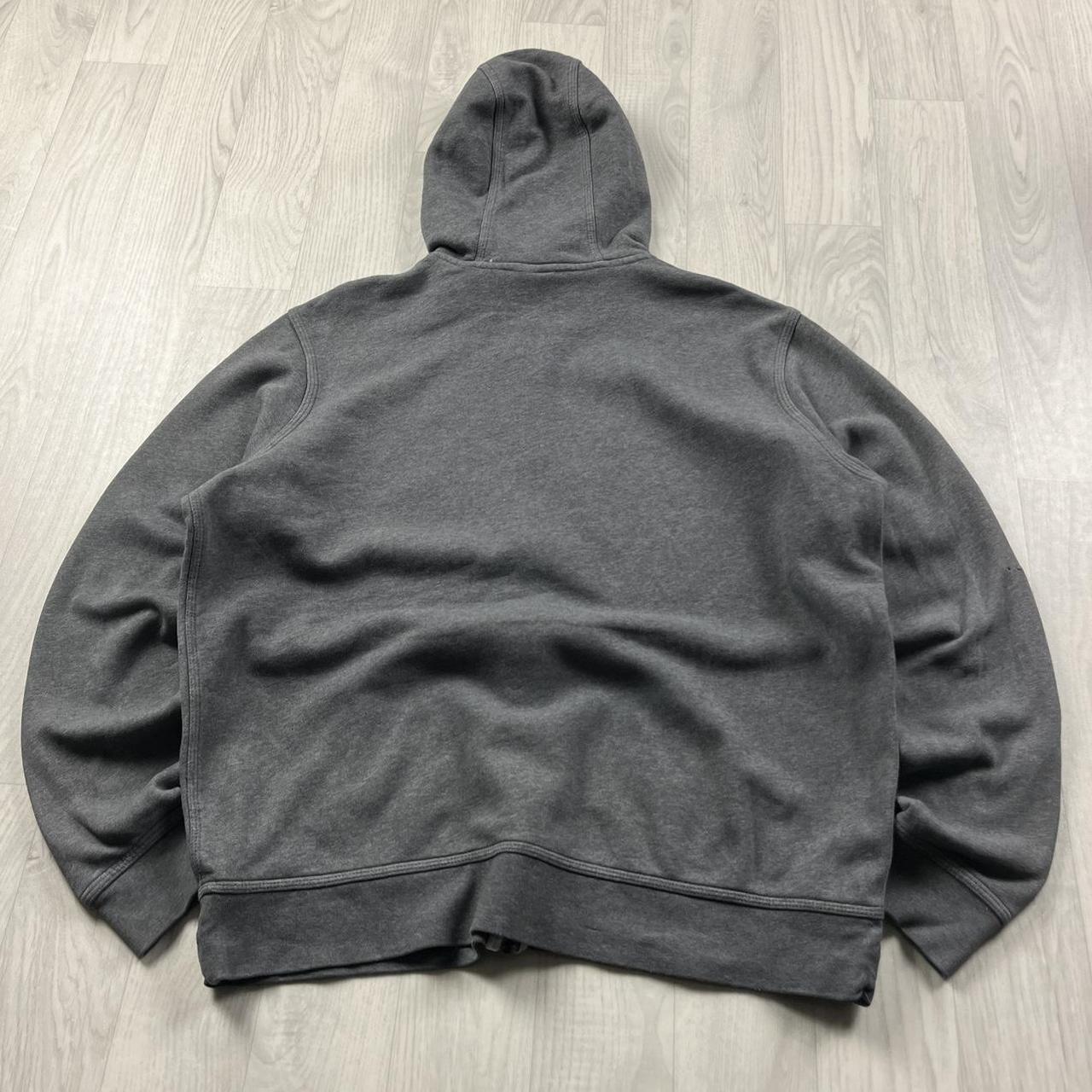 VINTAGE Y2K NIKE ZIP HOODIE GREY