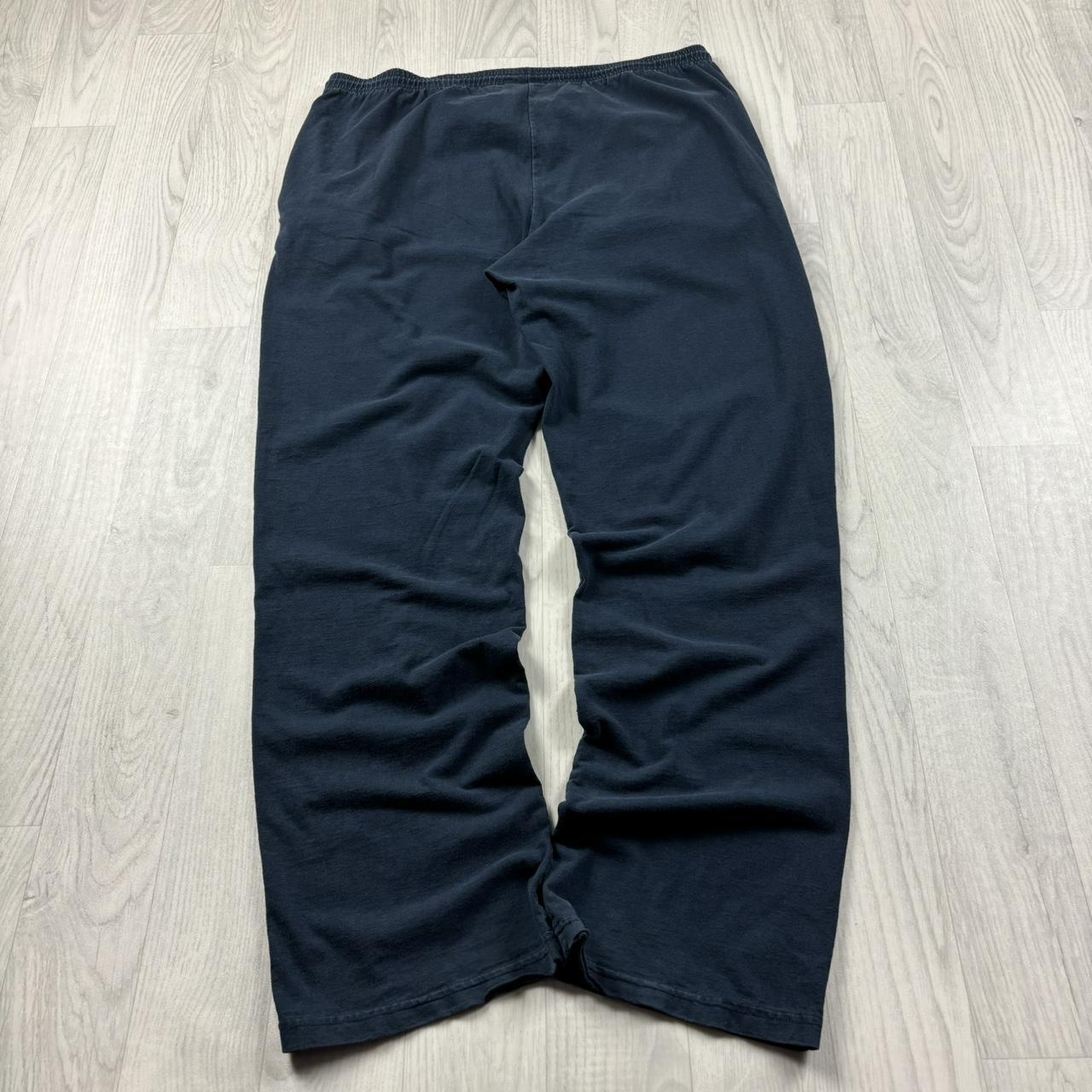 VINTAGE 00s CHAMPION BAGGY LIGHTWEIGHT SWEATPANTS NAVY