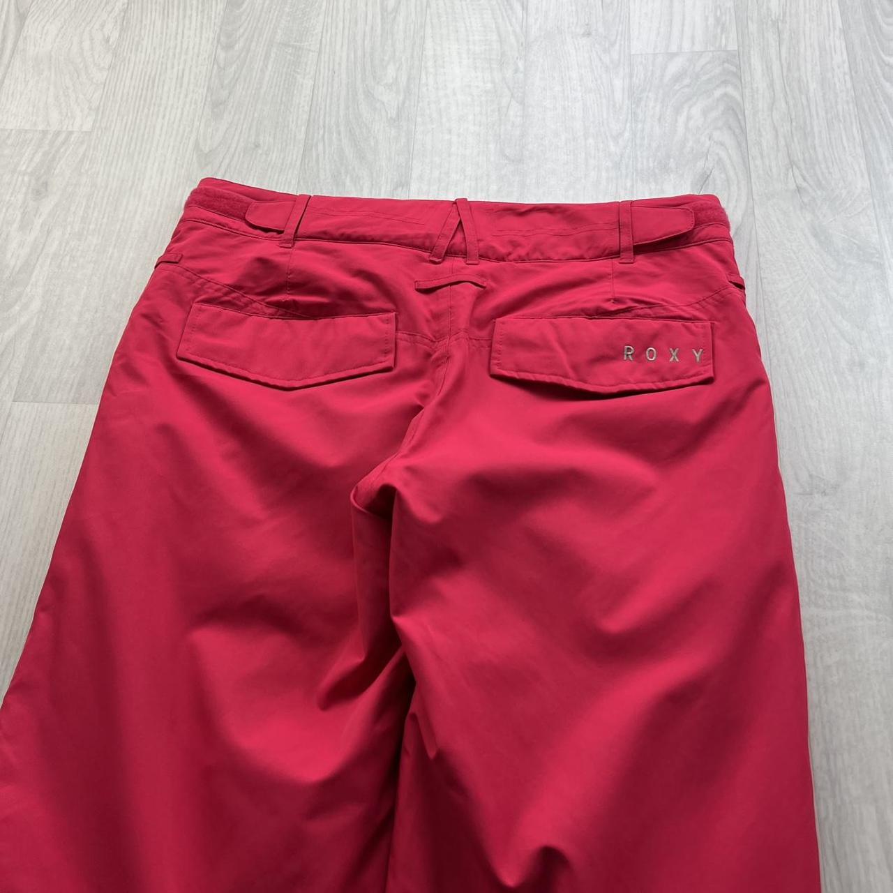 VINTAGE Y2K ROXY BAGGY SKI PANTS SALOPETTES PINK