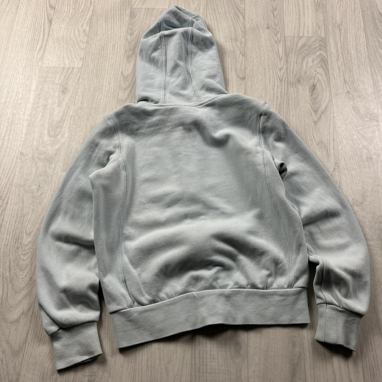 VINTAGE Y2K NIKE ZIP HOODIE LIGHT BLUE