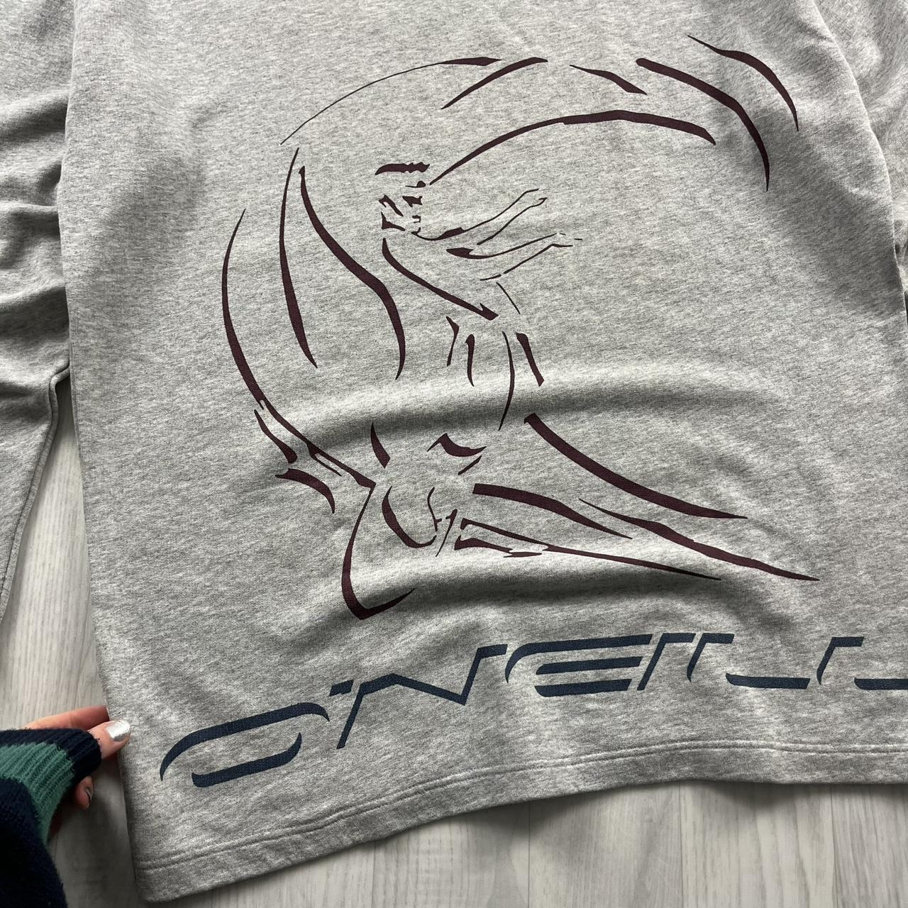 VINTAGE Y2K O’NEILL GRAPHIC SWEATSHIRT GREY