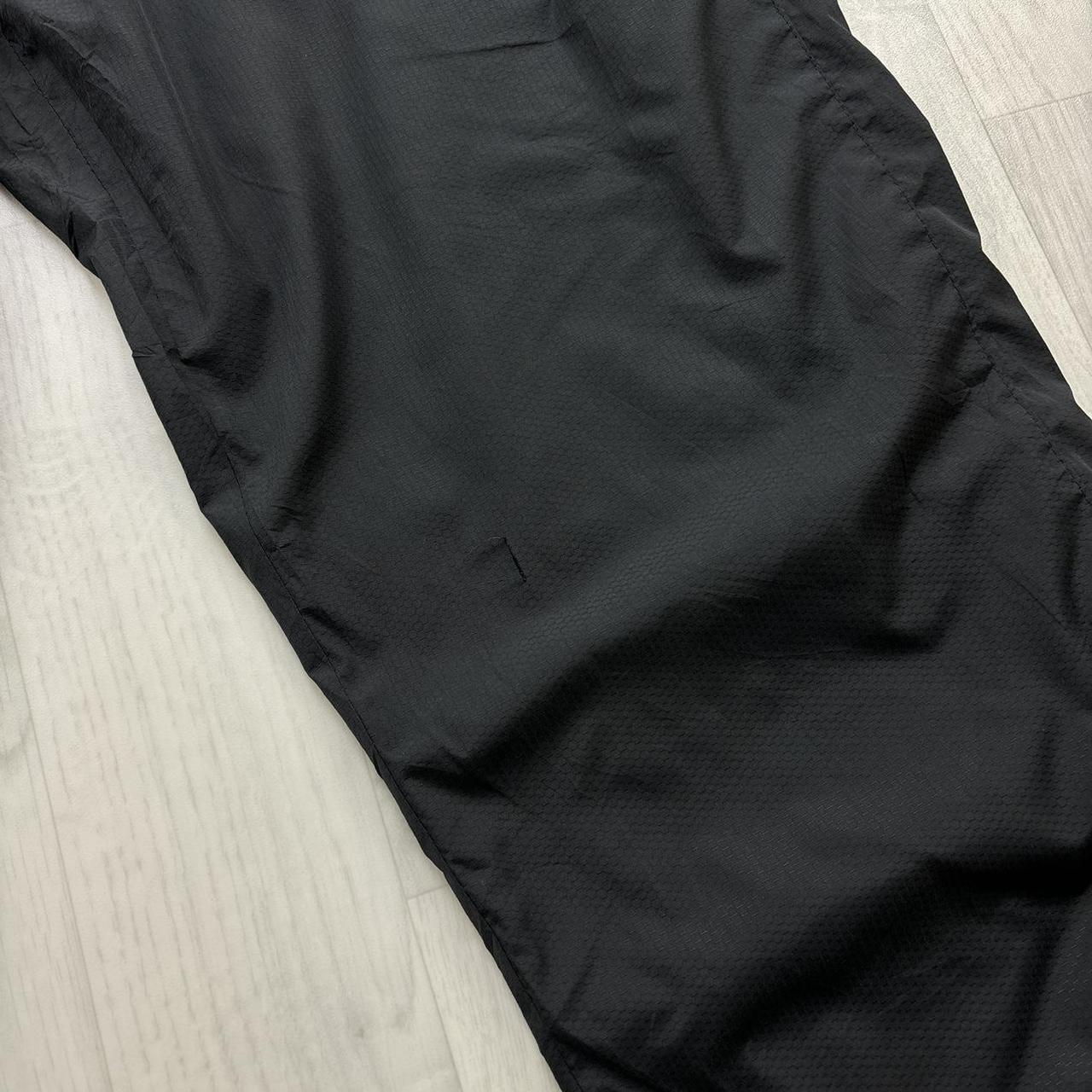VINTAGE Y2K CHAMPION BAGGY TRACKSUIT BOTTOMS BLACK
