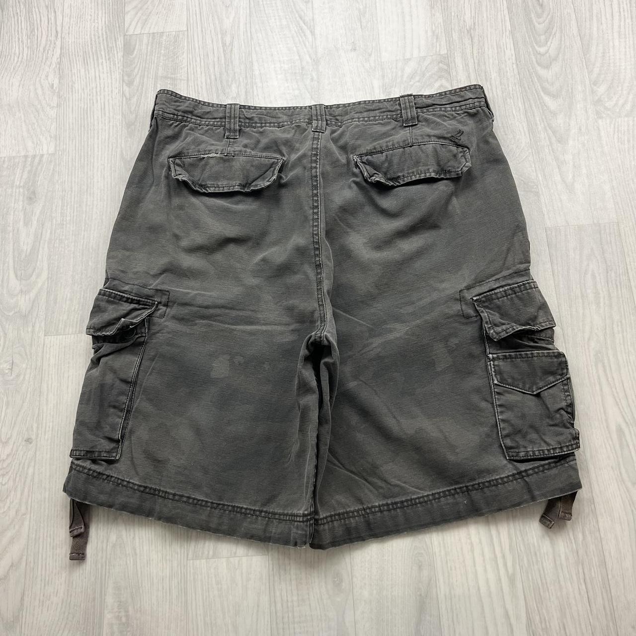 VINTAGE Y2K URBAN UP BAGGY CAMO CARGO SHORTS