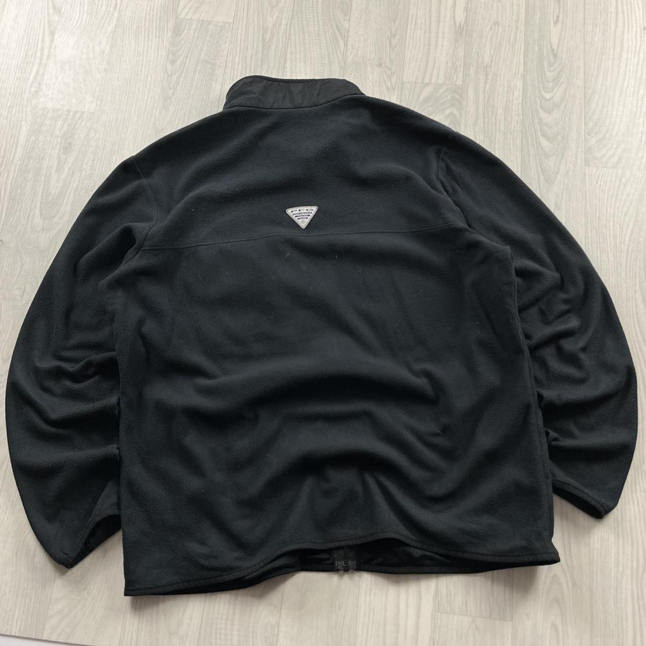 VINTAGE Y2K COLUMBIA ZIP UP FLEECE BLACK