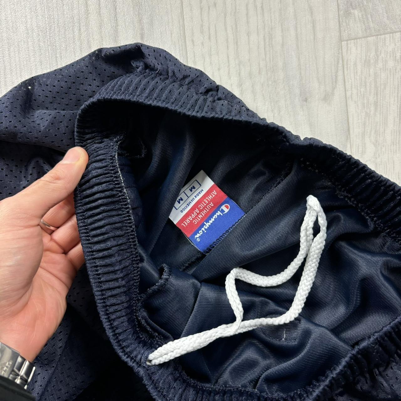 VINTAGE Y2K CHAMPION STRAIGHT LEG TRACKSUIT BOTTOMS NAVY