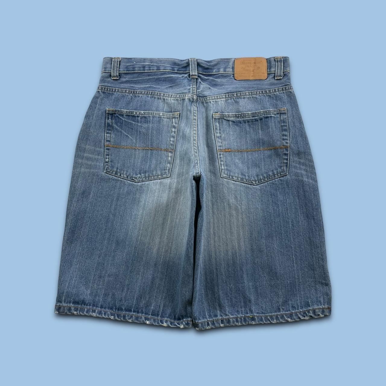 VINTAGE BLUENOTES BAGGY LOOSE HIP HOP JORTS BLUE (36w)