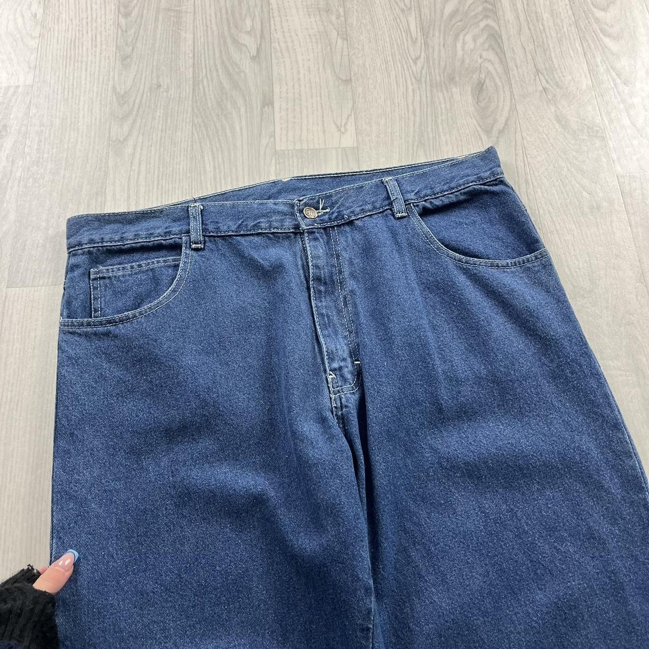 VINTAGE BA BAGGY CARPENTER JEANS BLUE