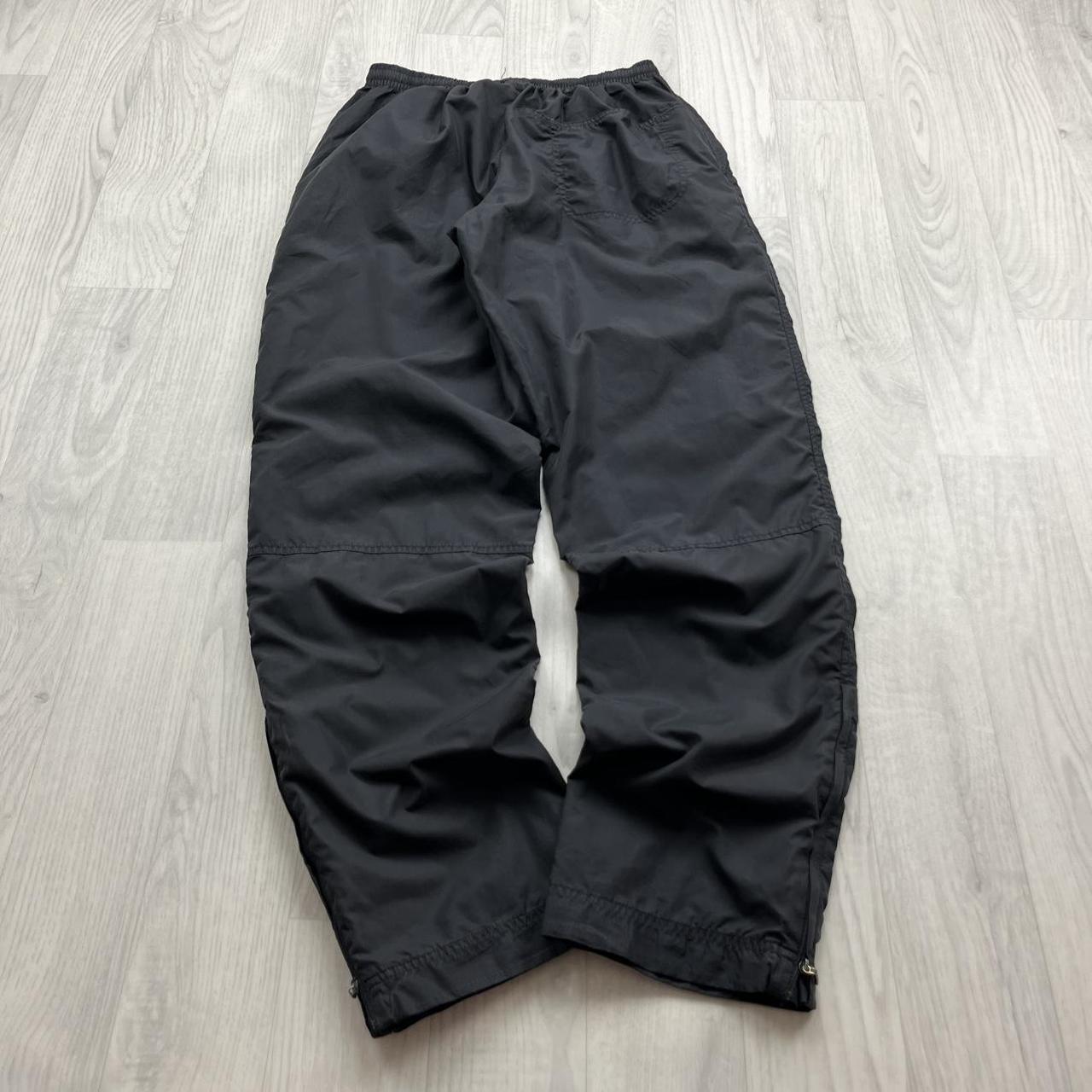 VINTAGE Y2K NIKE BAGGY TRACKSUIT BOTTOMS BLACK