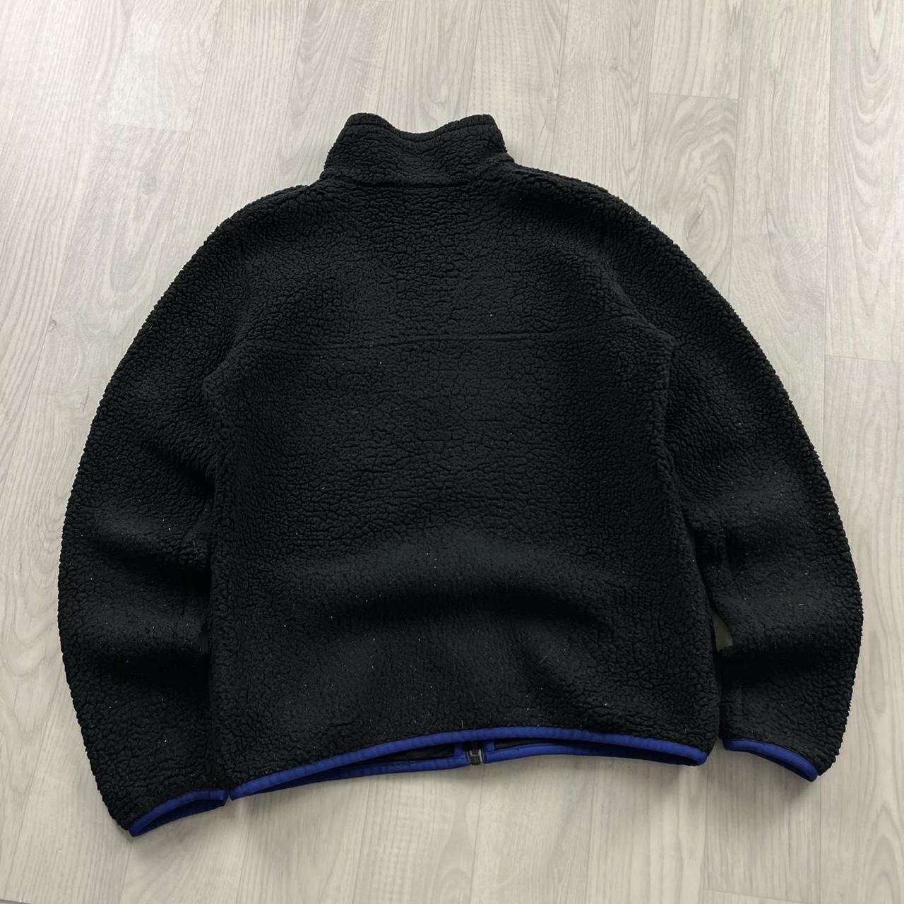 VINTAGE Y2K COLUMBIA ZIP UP SHERPA FLEECE BLACK