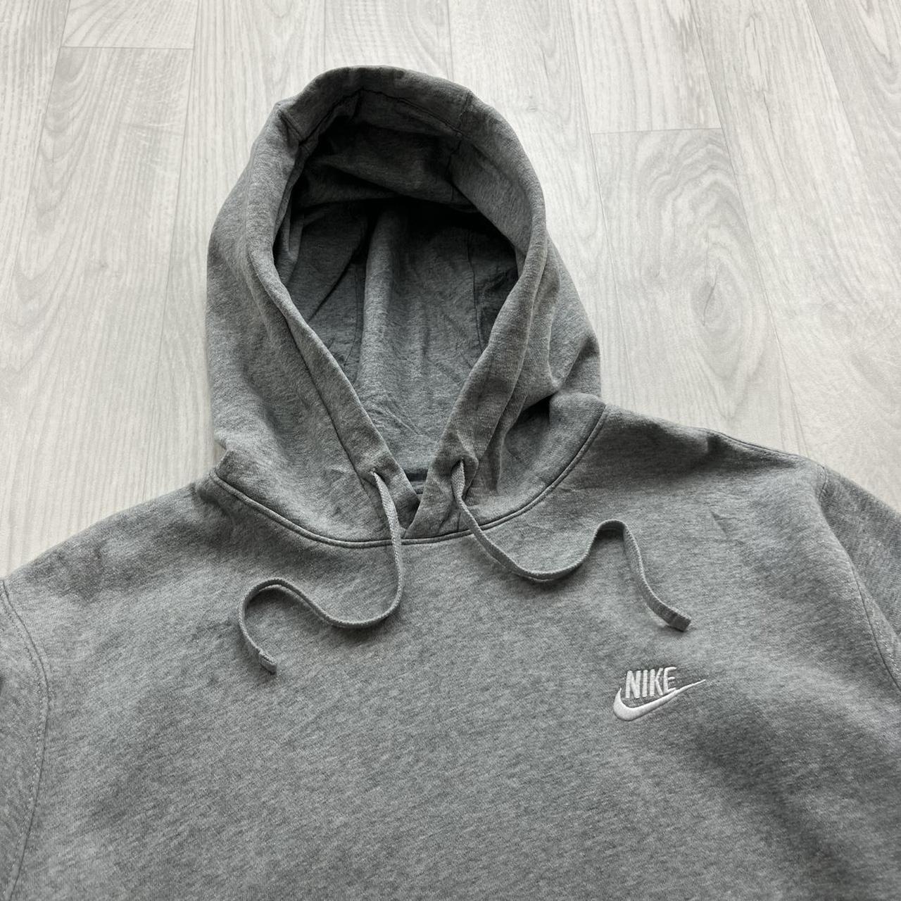 VINTAGE Y2K NIKE HOODIE GREY