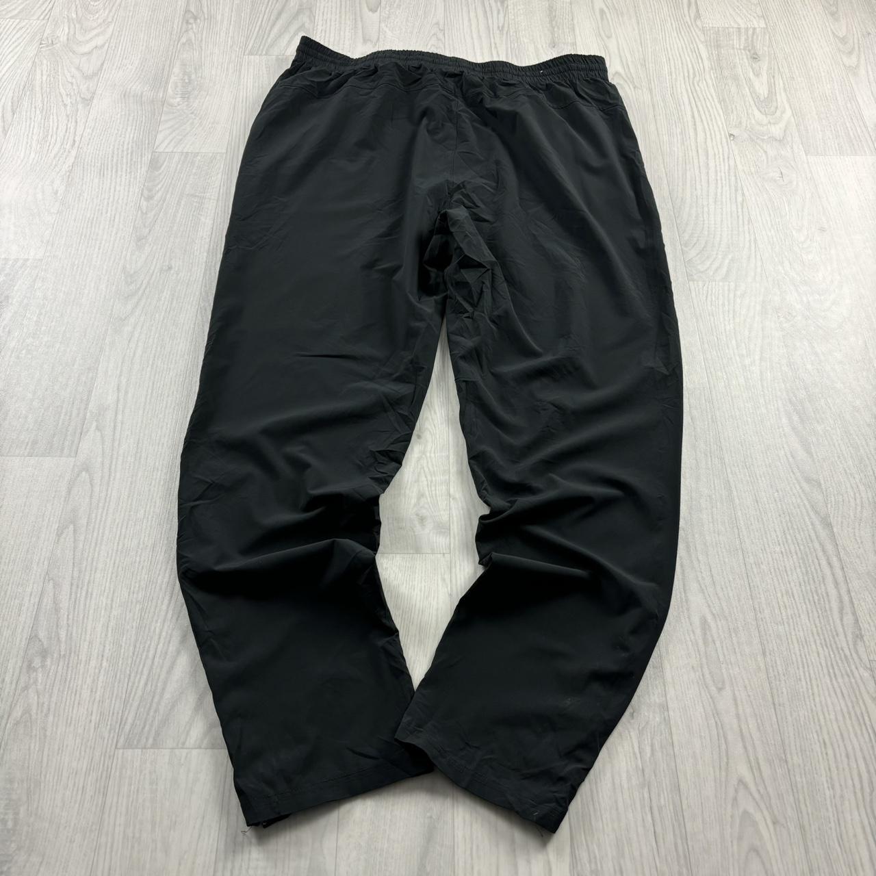 CHAMPION BAGGY TRACKSUIT BOTTOMS BLACK / DARK GREY