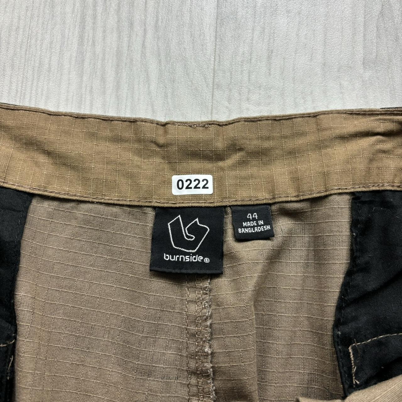 VINTAGE Y2K BURNSIDE BAGGY LOOSE CAMO SHORTS