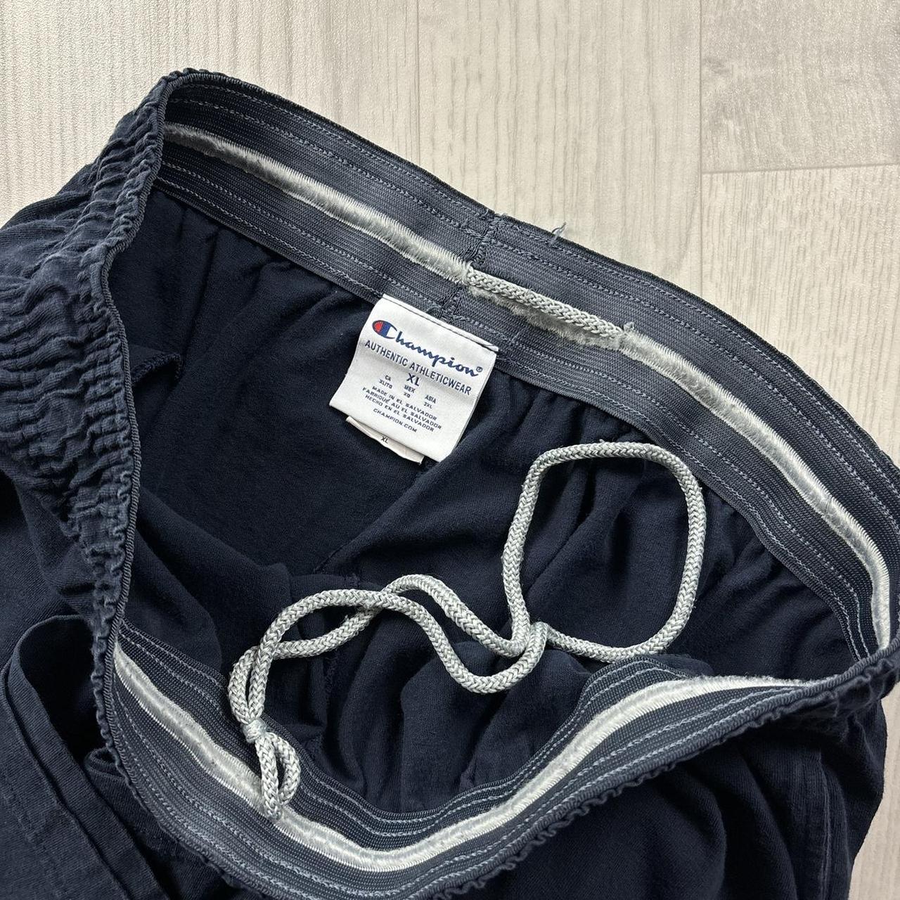 VINTAGE 00s CHAMPION BAGGY LIGHTWEIGHT SWEATPANTS NAVY
