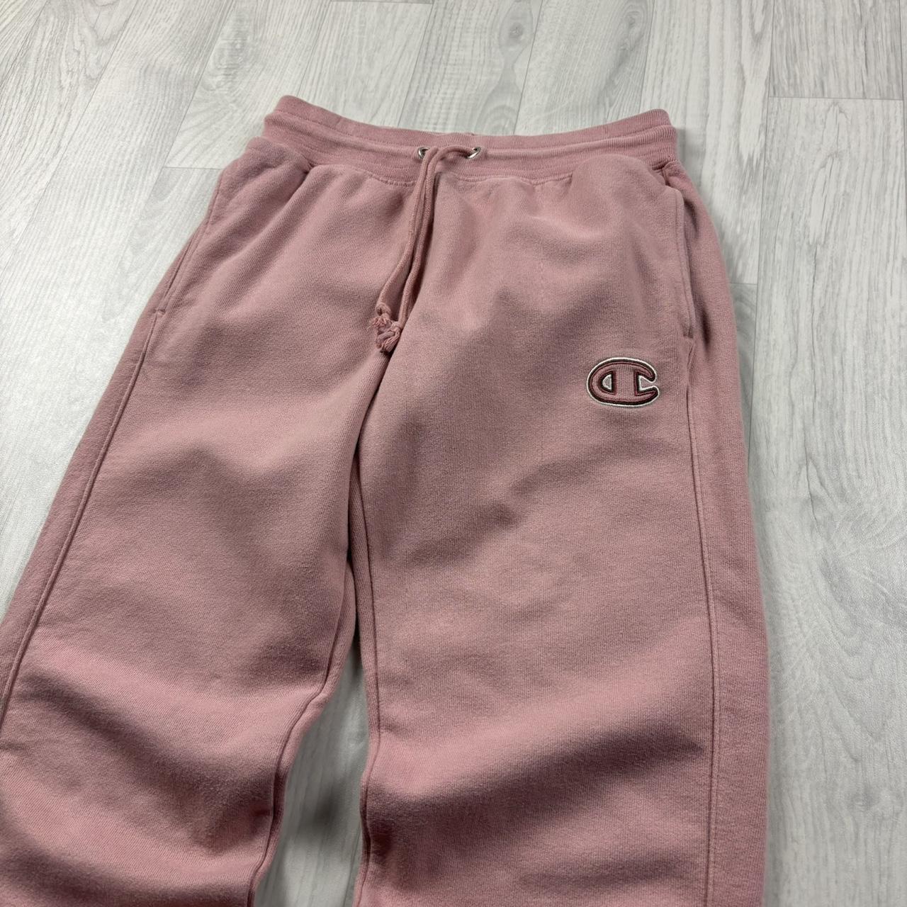 VINTAGE 00s CHAMPION REVERSE WEAVE COTTON SWEATPANTS PINK
