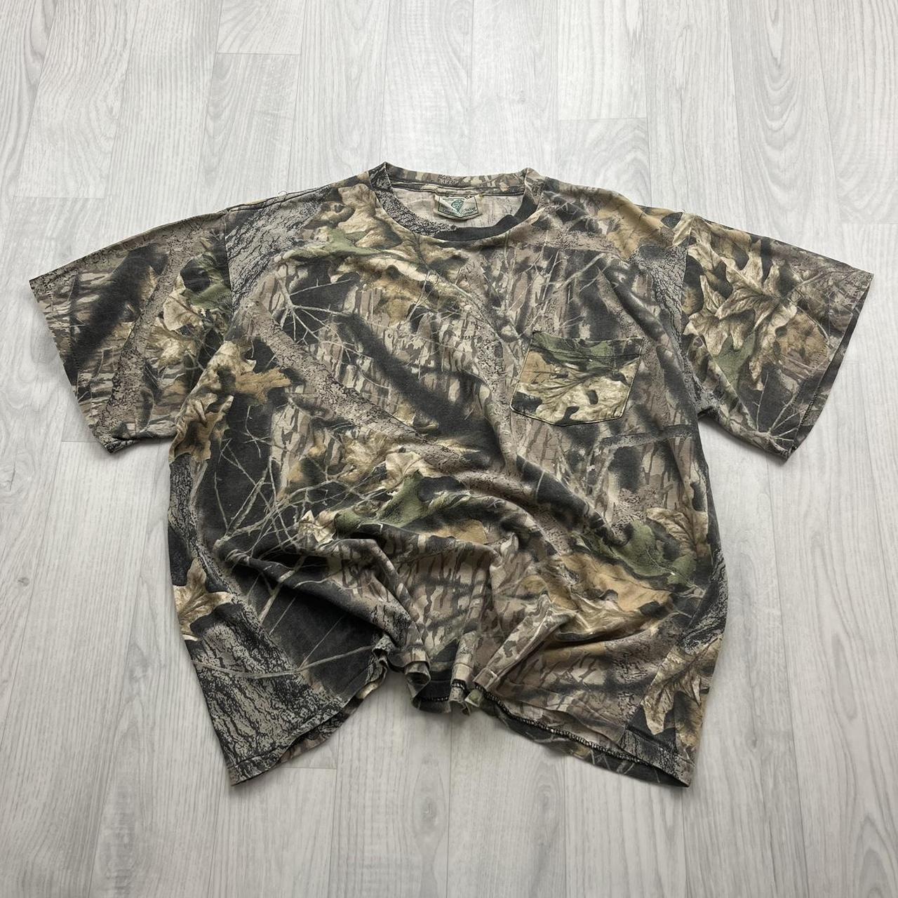 VINTAGE 90s MOSSY OAK REALTREE T SHIRT CAMO