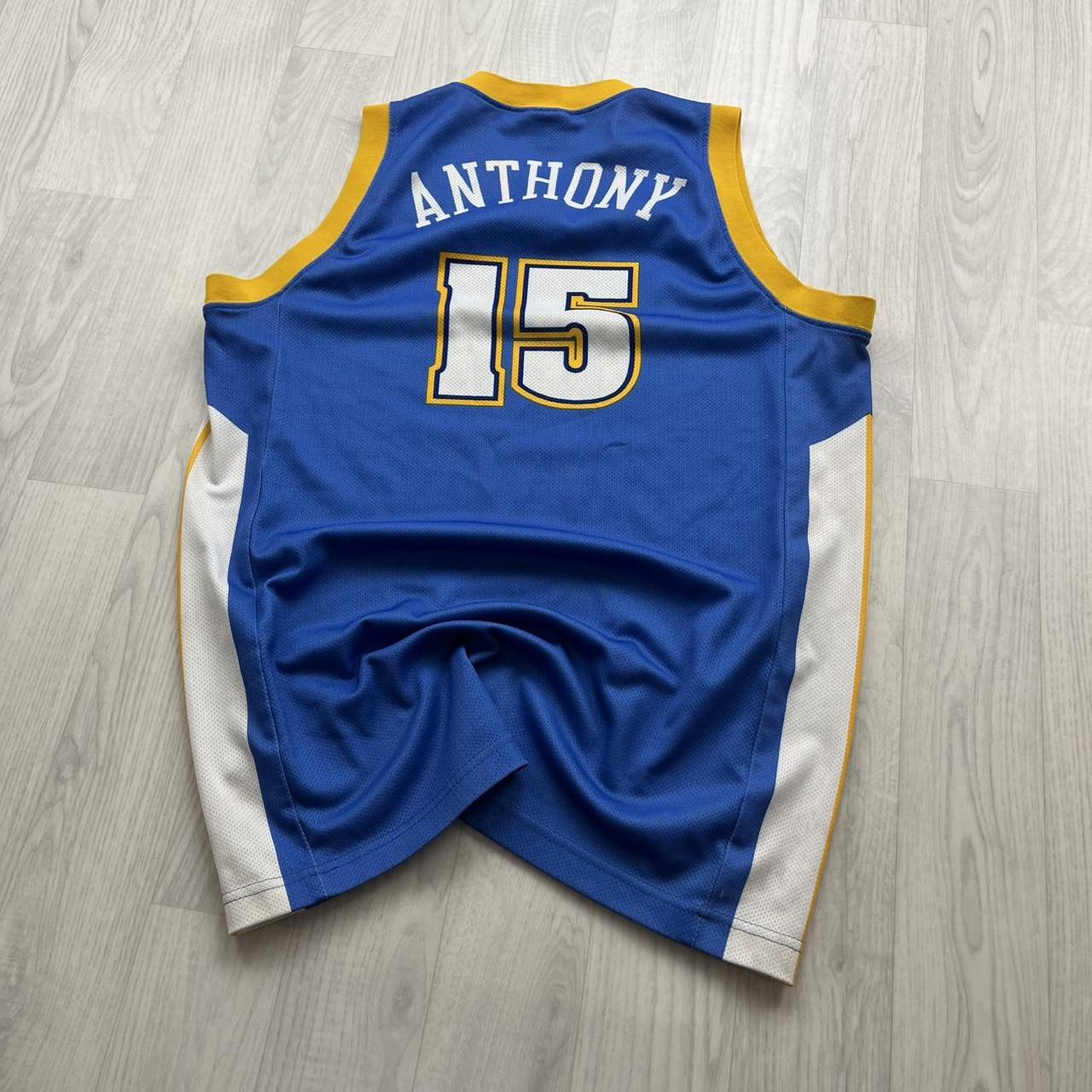 VINTAGE Y2K CHAMPION DENVER VEST BLUE