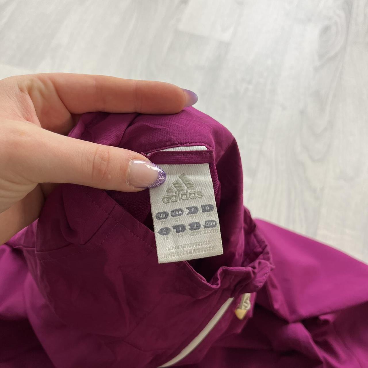 VINTAGE Y2K ADIDAS WINDBREAKER TRACK JACKET PINK