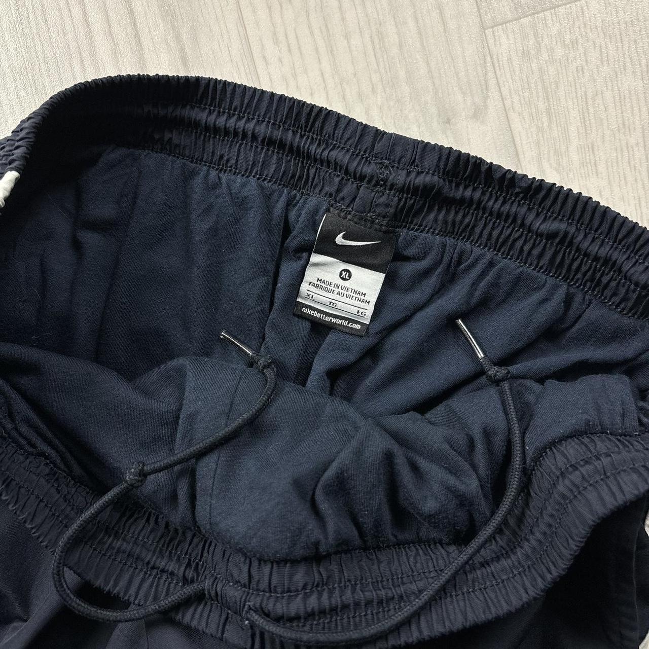 VINTAGE Y2K NIKE BAGGY TRACKSUIT BOTTOMS NAVY