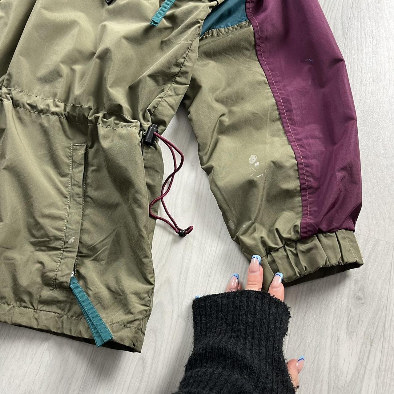 VINTAGE 00s COLUMBIA TECHNICAL HEAVY JACKET KHAKI