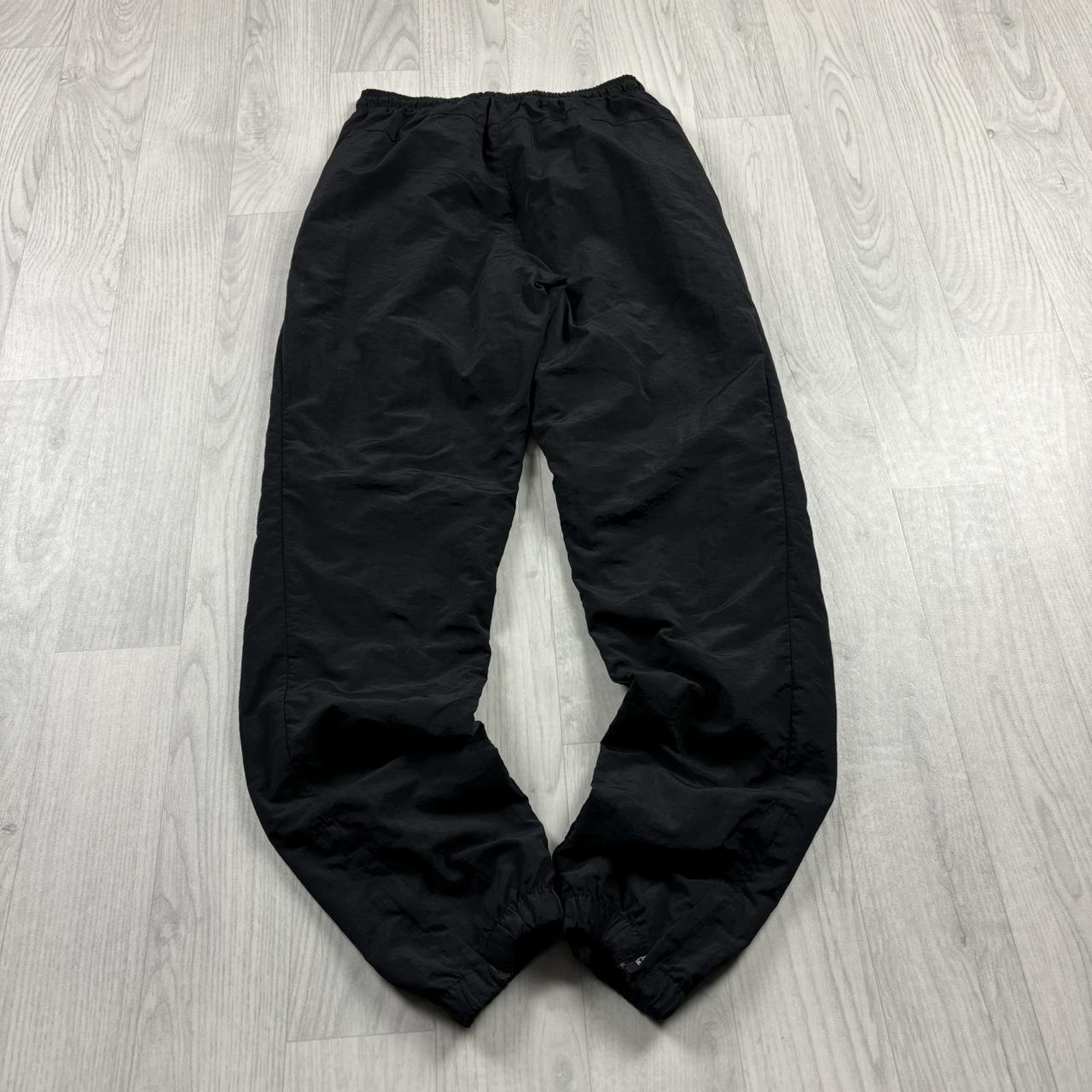 UMBRO FLEECE LINED TRACKSUIT BOTTOMS BLACK