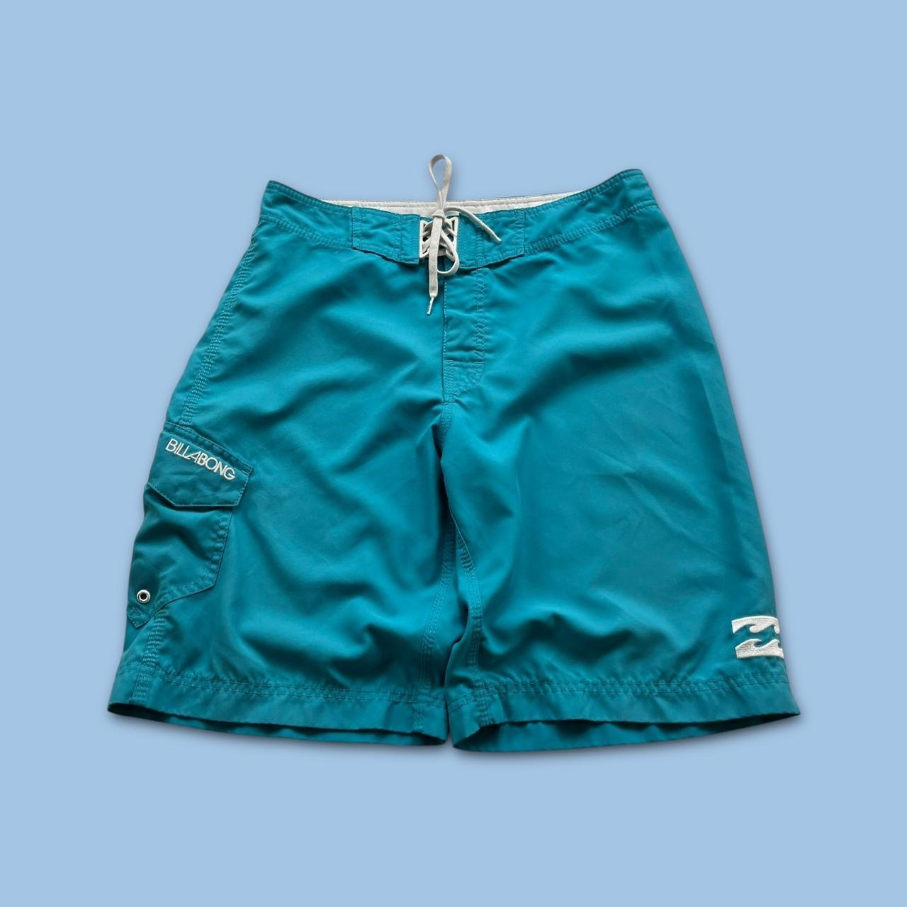 VINTAGE Y2K BILLABONG BAGGY LOOSE BOARD SURF SHORTS BLUE