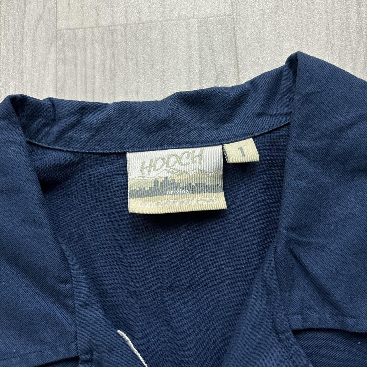 VINTAGE Y2K HOOCH SHORT SLEEVE SHIRT NAVY