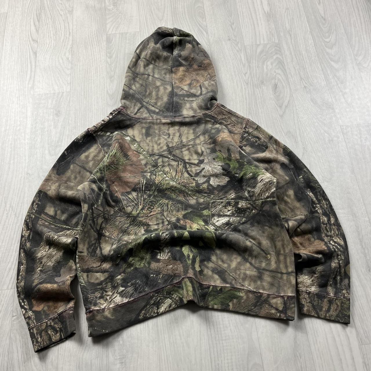 VINTAGE MOSSY OAK REALTREE HOODIE CAMO PINK