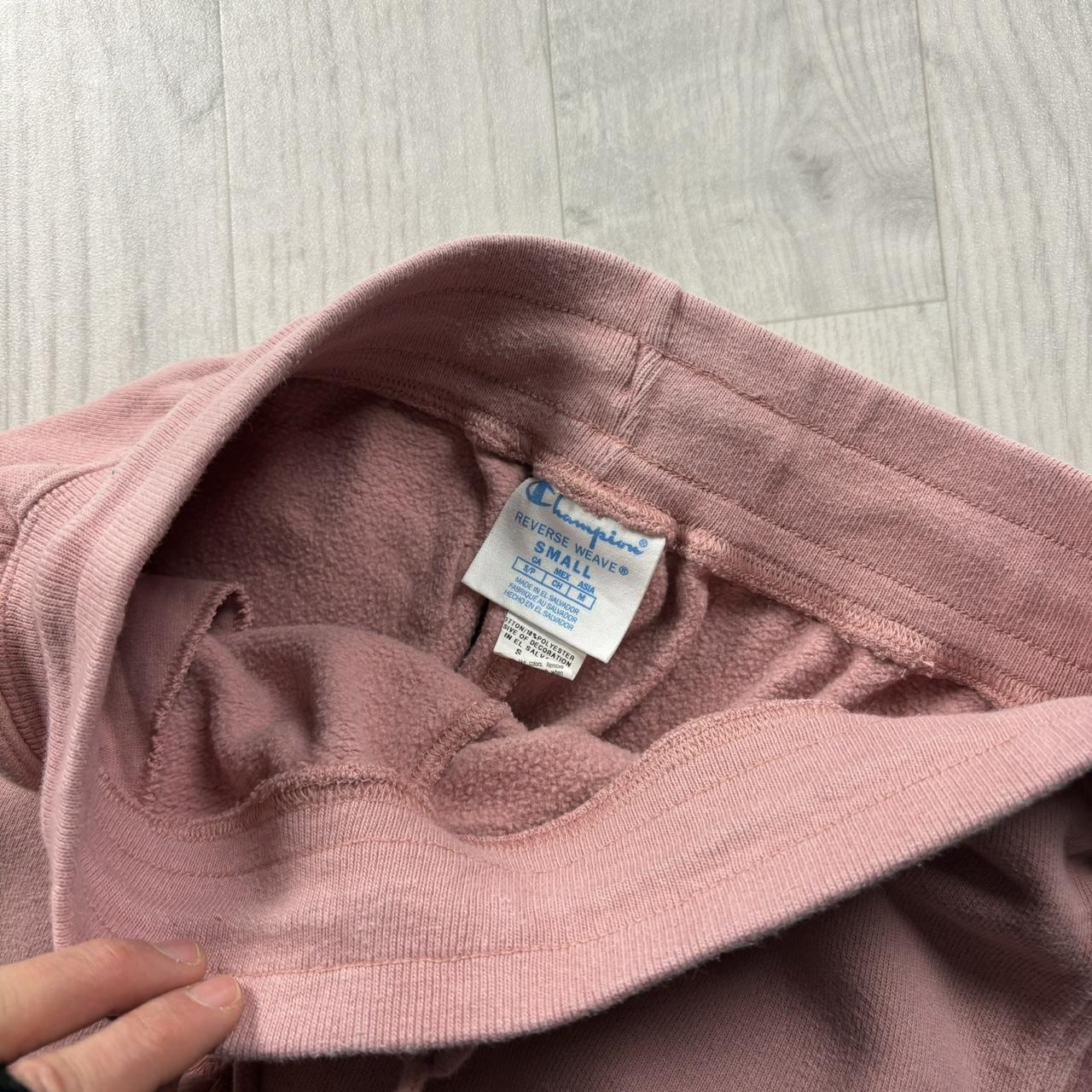 VINTAGE 00s CHAMPION REVERSE WEAVE COTTON SWEATPANTS PINK