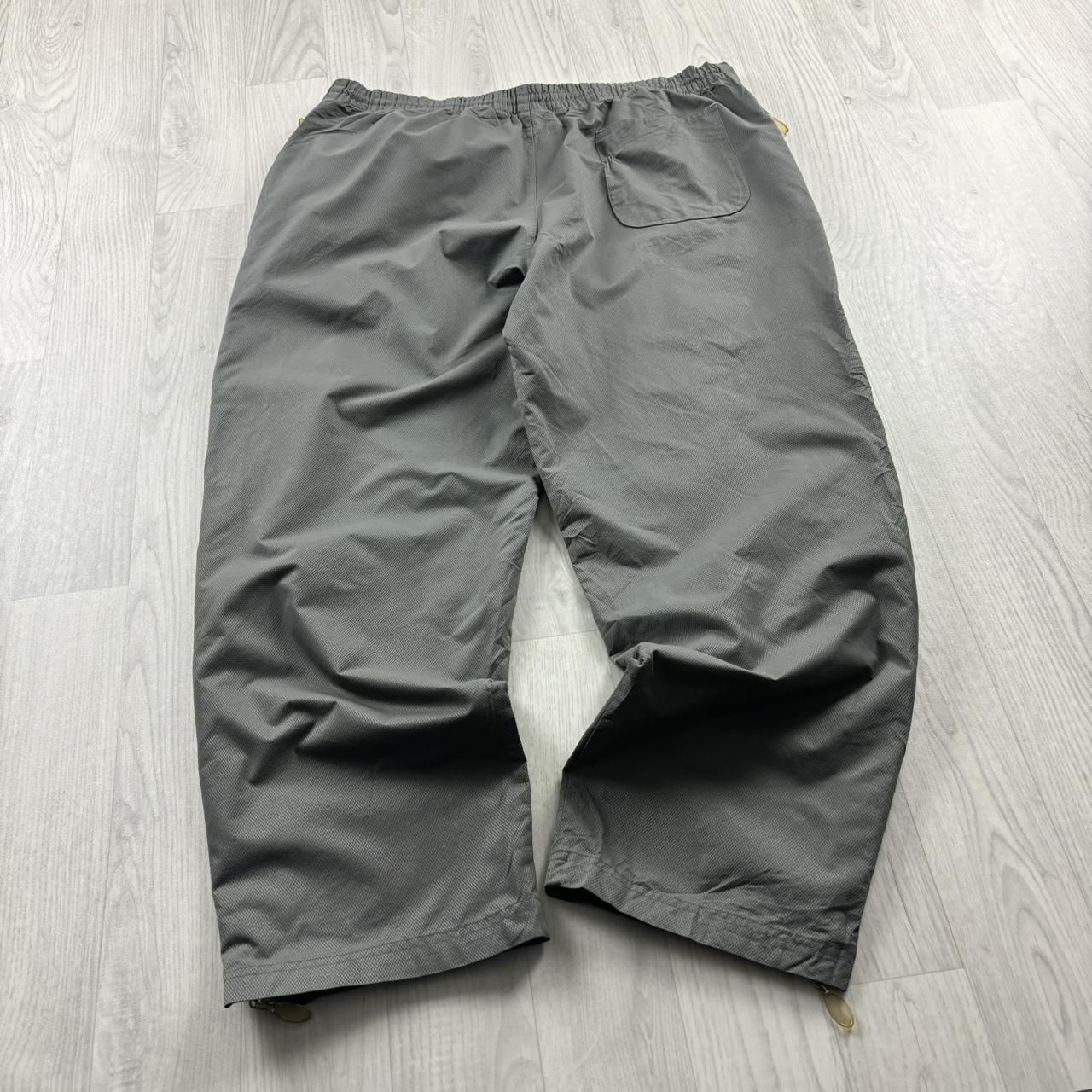 VINTAGE Y2K CHAMPION BAGGY TRACKSUIT BOTTOMS GREY