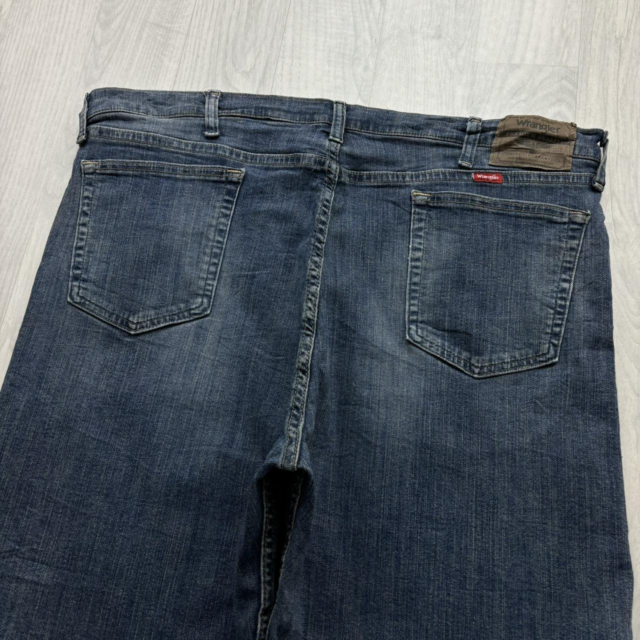 VINTAGE 00s WRANGLER BAGGY LOOSE JORTS NAVY