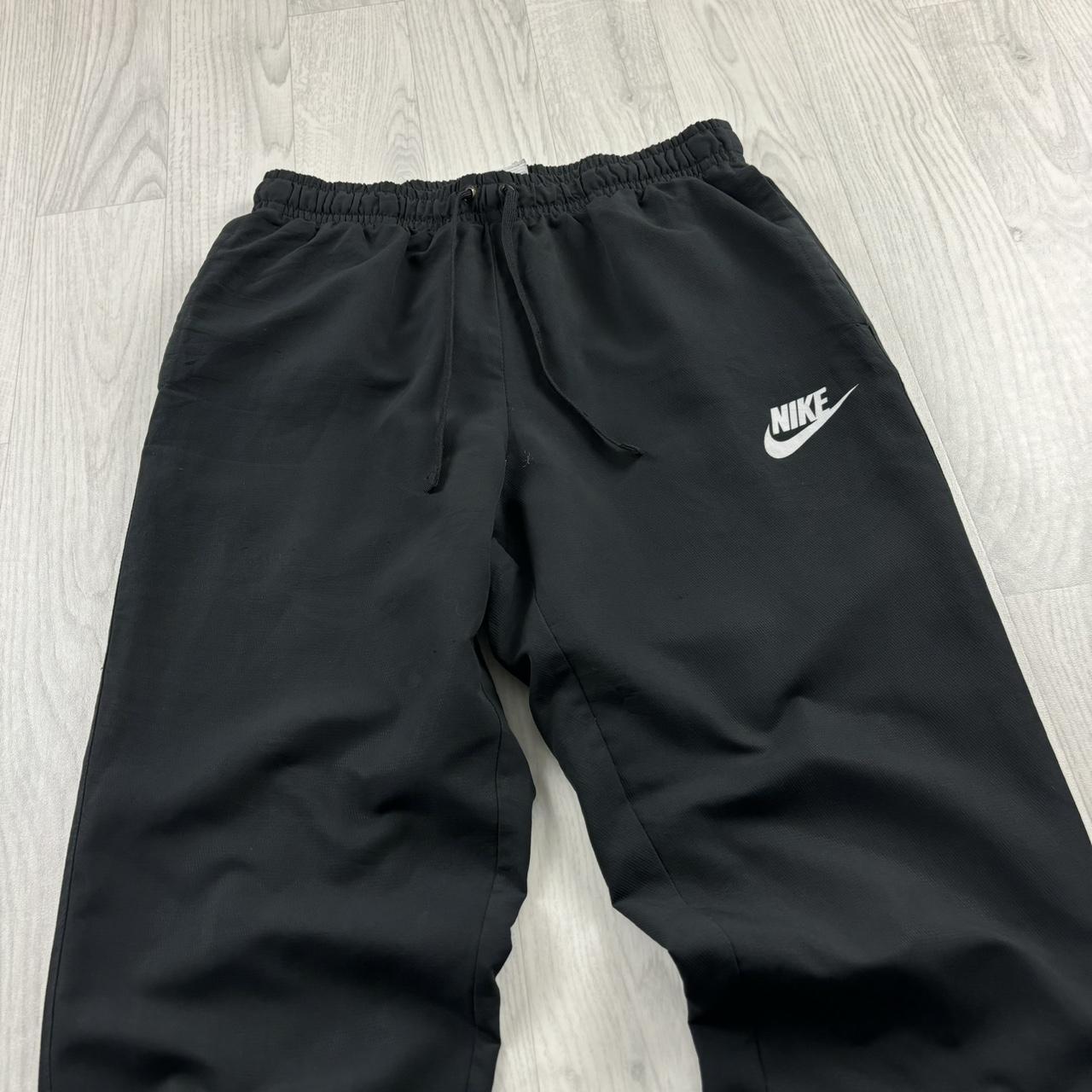 VINTAGE Y2K NIKE BAGGY TRACKSUIT BOTTOMS BLACK
