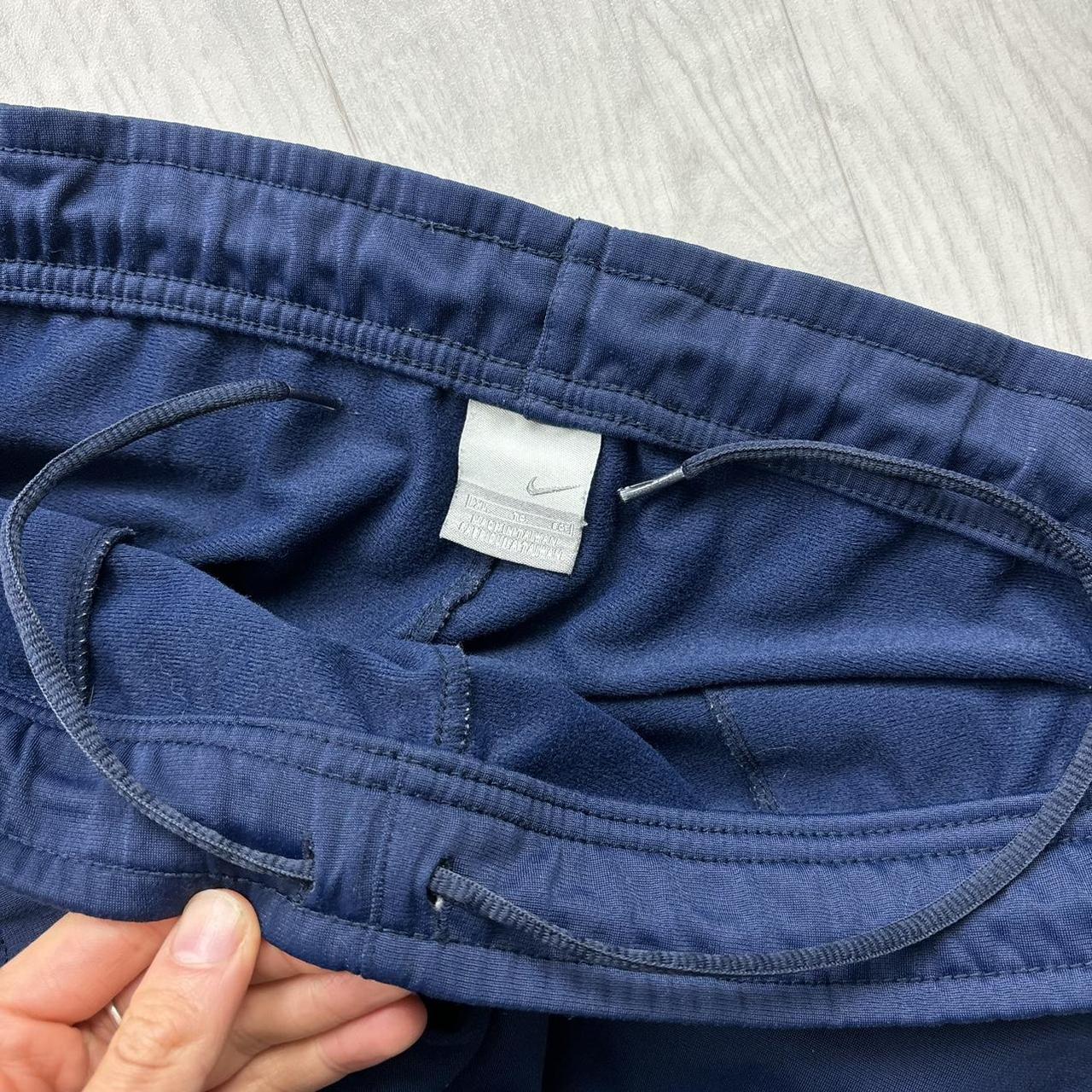 VINTAGE Y2K NIKE BAGGY TRACKSUIT BOTTOMS NAVY