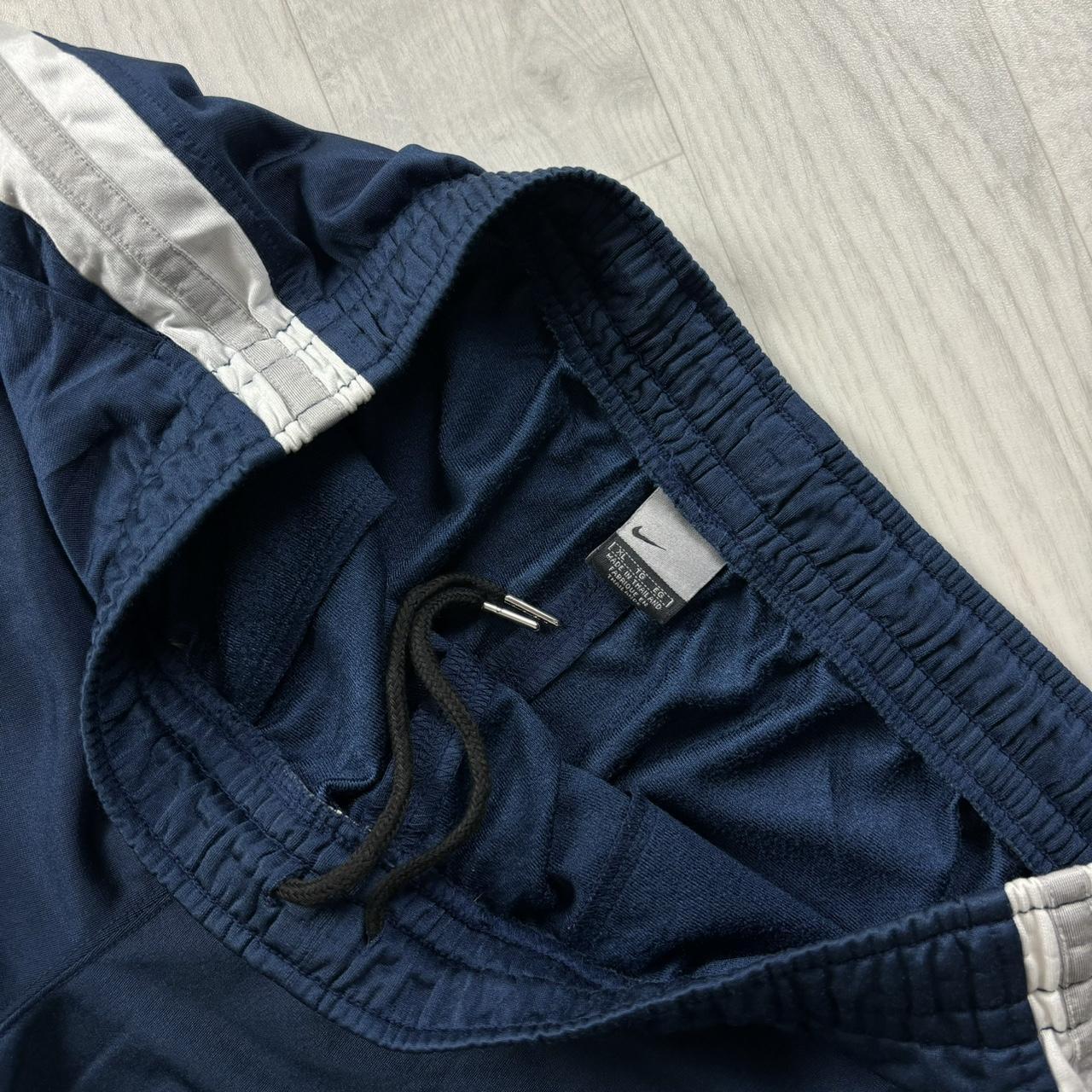 VINTAGE Y2K NIKE BAGGY TRACKSUIT BOTTOMS NAVY