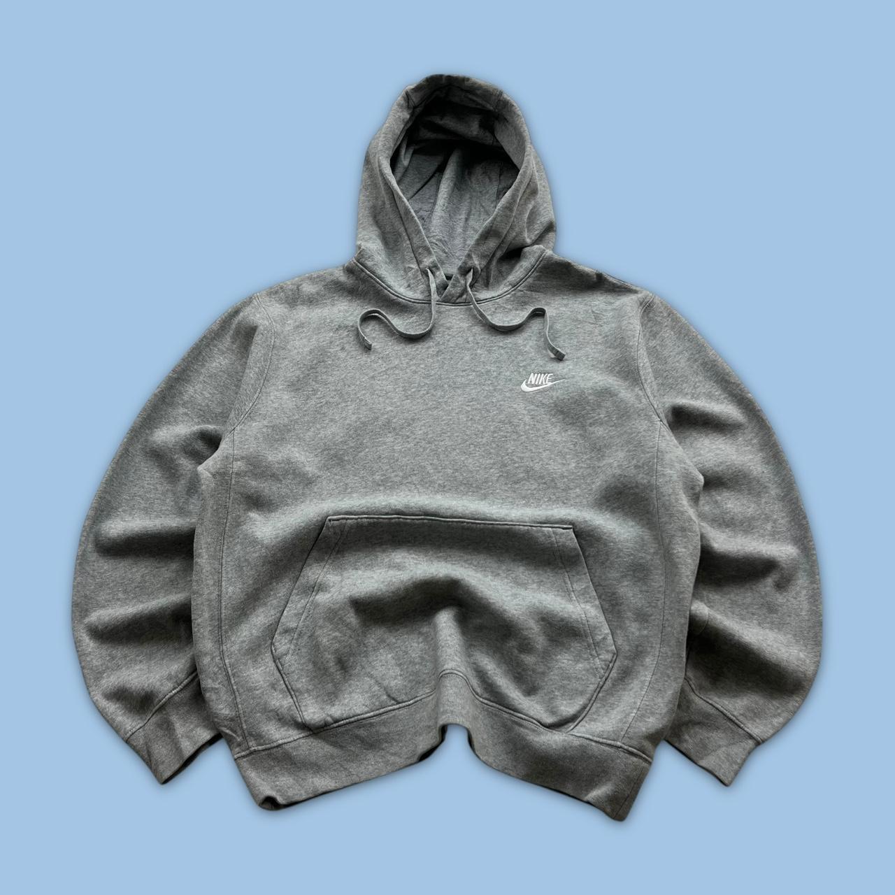 VINTAGE Y2K NIKE HOODIE GREY
