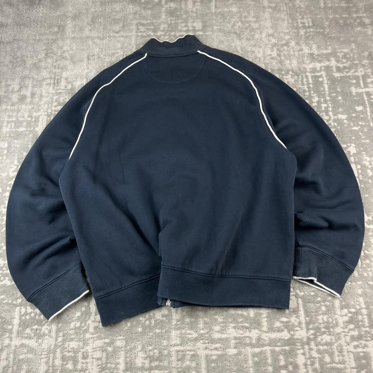 VINTAGE Y2K NIKE ZIP UP SWEATSHIRT SPORTY TOP NAVY